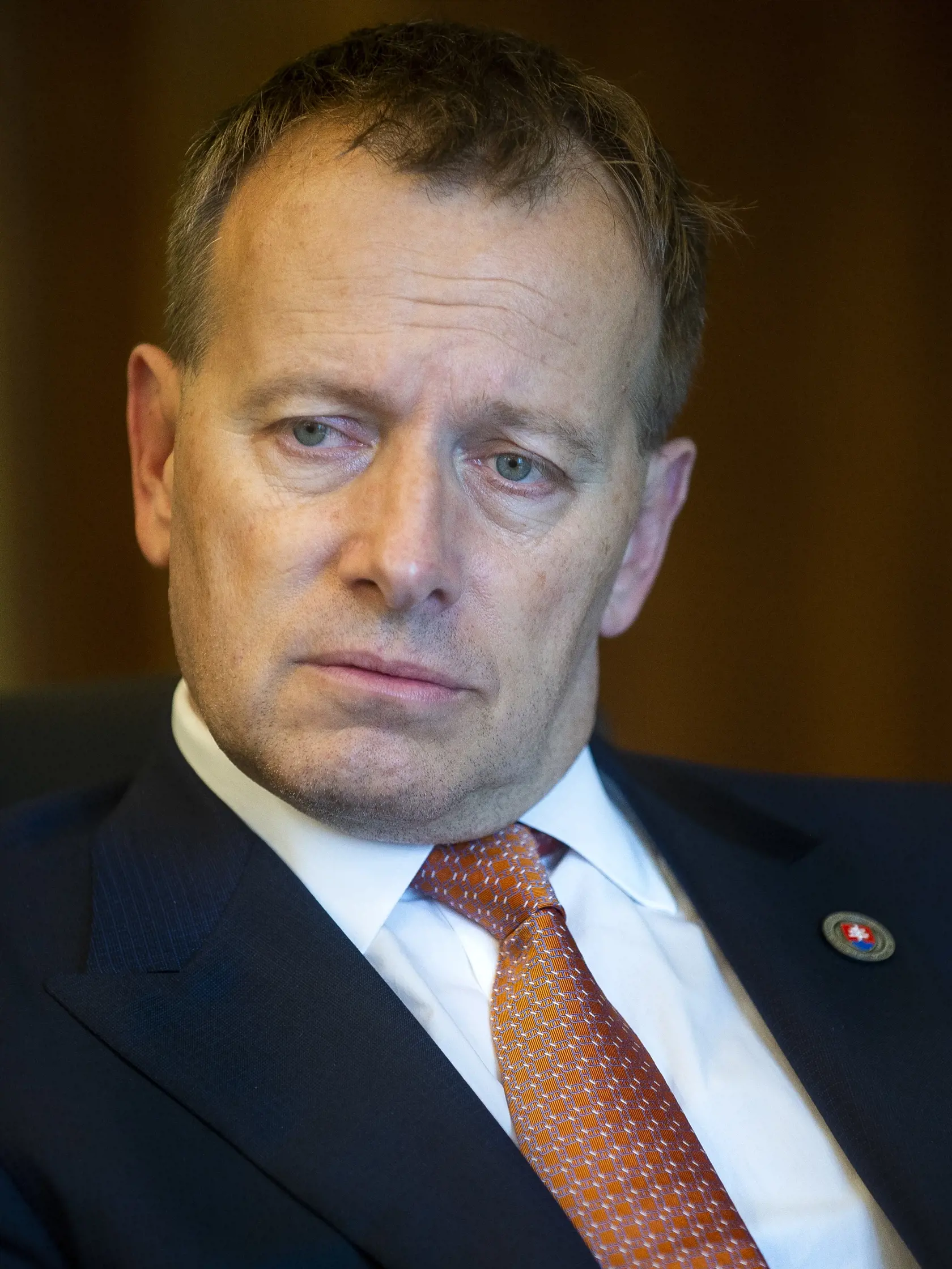 Na snímke predseda NR SR Boris Kollár (Sme rodina) počas rozhovoru pre Tlačovú agentúru SR 13. júna 2020 v Bratislave. FOTO TASR - Jakub Kotian