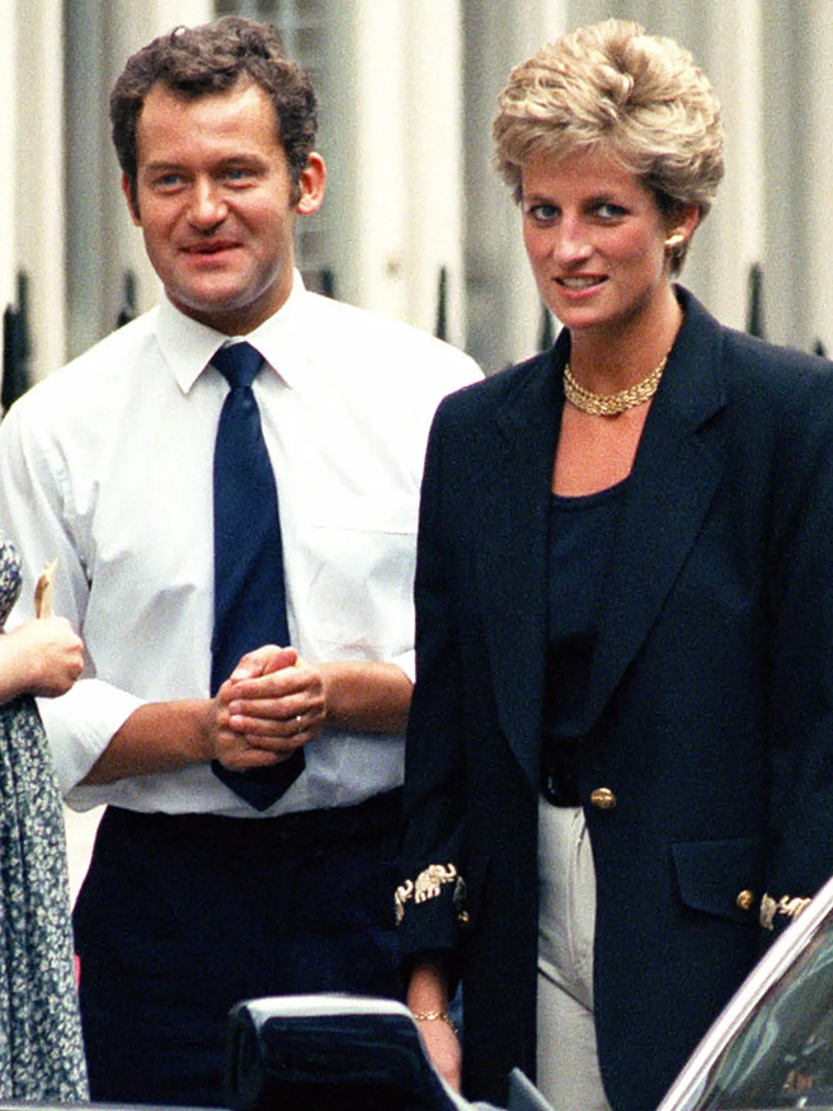 Paul Burrell a princezná Diana v roku 1994.