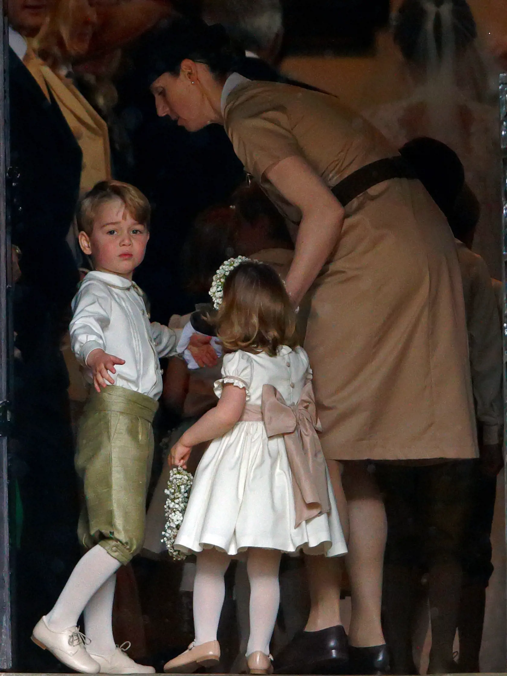 Maria Teresa sa o Georgea a Charlotte starala aj na svadbe sestry Kate.