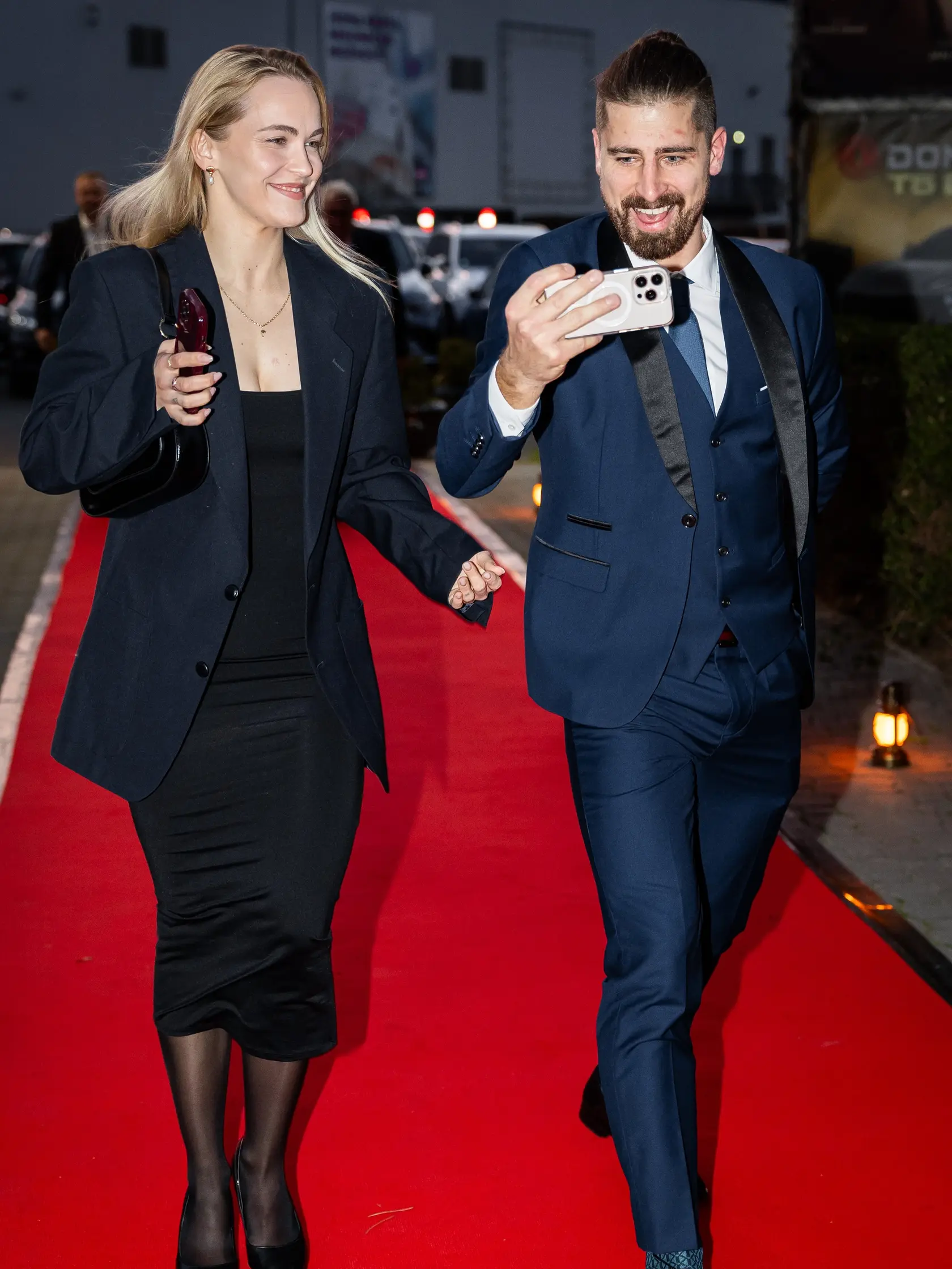 Premiéra moderného baletu v predstavení pod názvom “Zvonár u Matky Božej” v Bratislave. Na snímke Peter Sagan a Eliška Lenčešová.