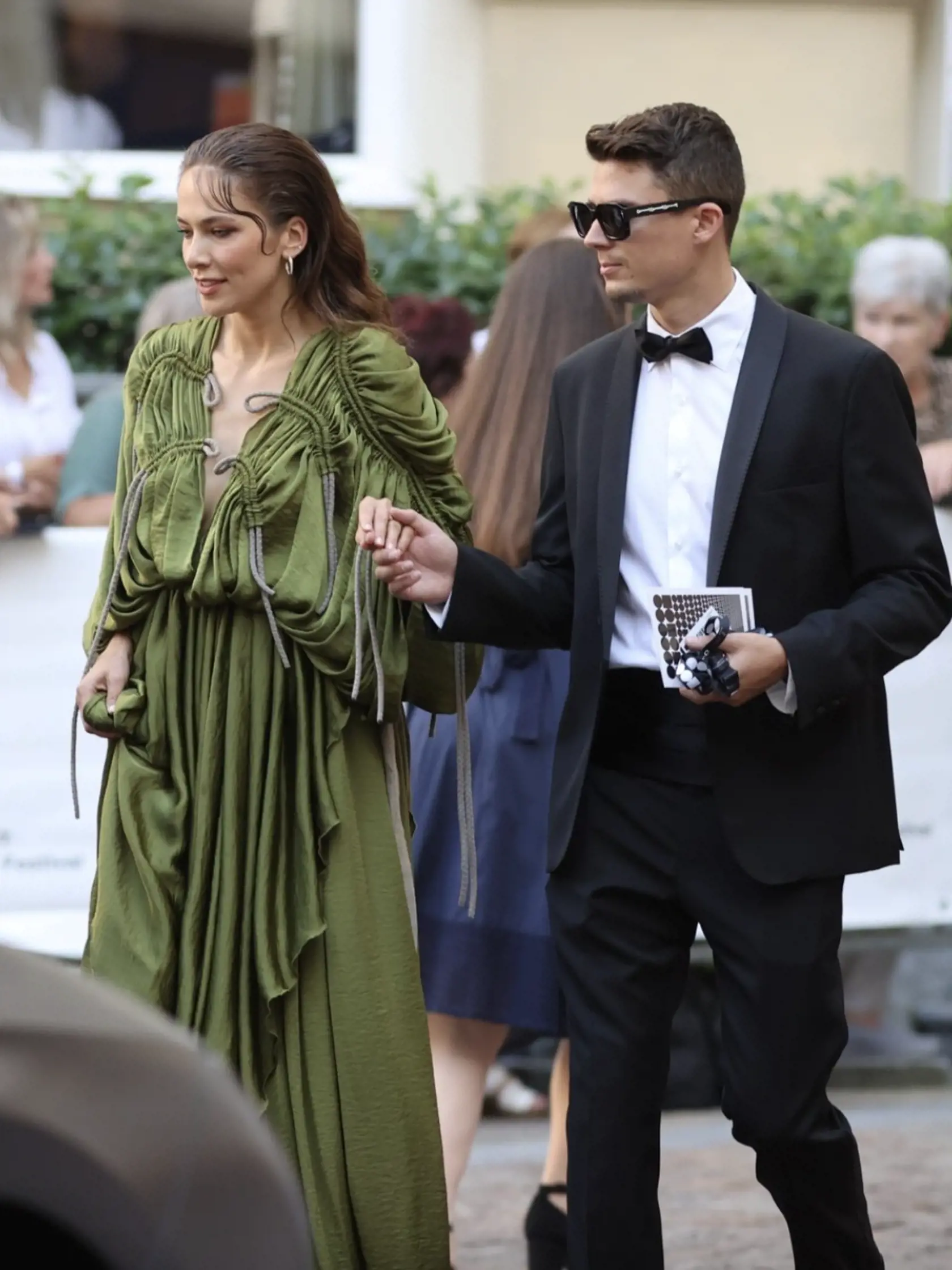 Modelka Andrea Bezděková a jej partner Sebastian Navrátil.