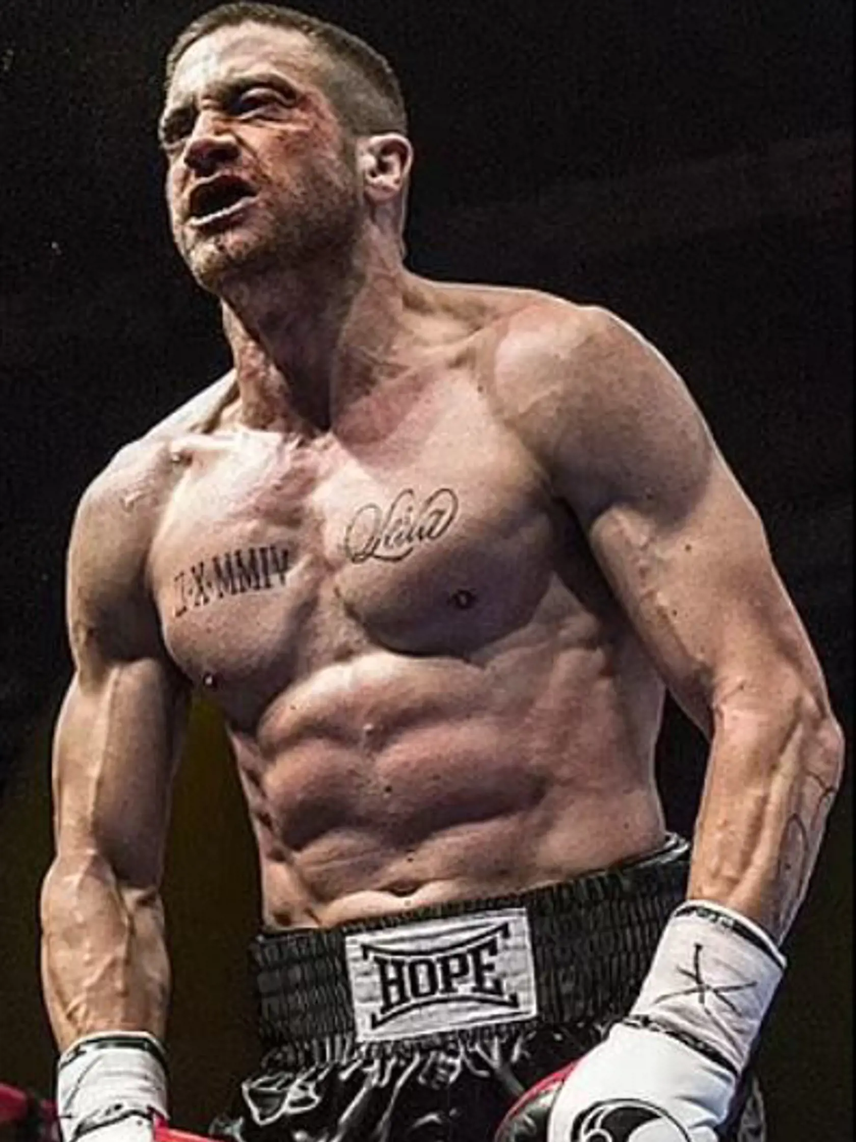 Z chudého herca sa stal svalovec! Jake Gyllenhaal pribral pre film Southpaw (2015)