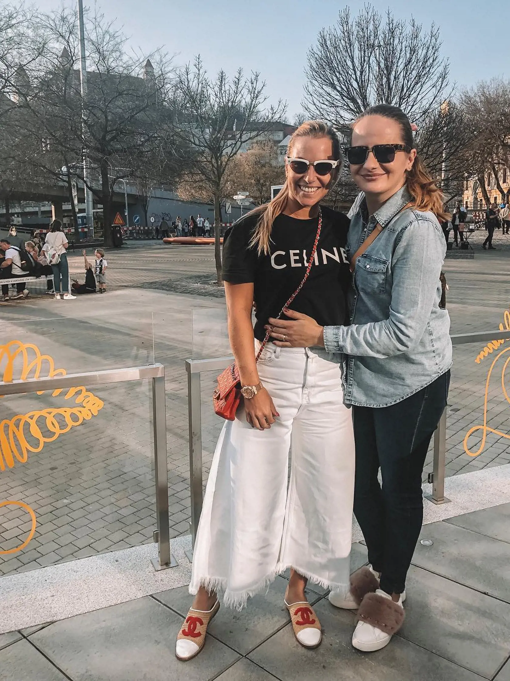 Zuzka Šebová a Dominika Cibulková
