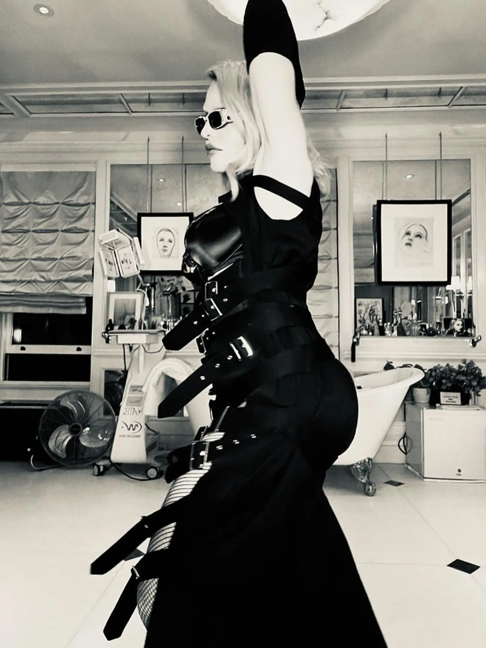 Madonna v najnovších príspevkoch.