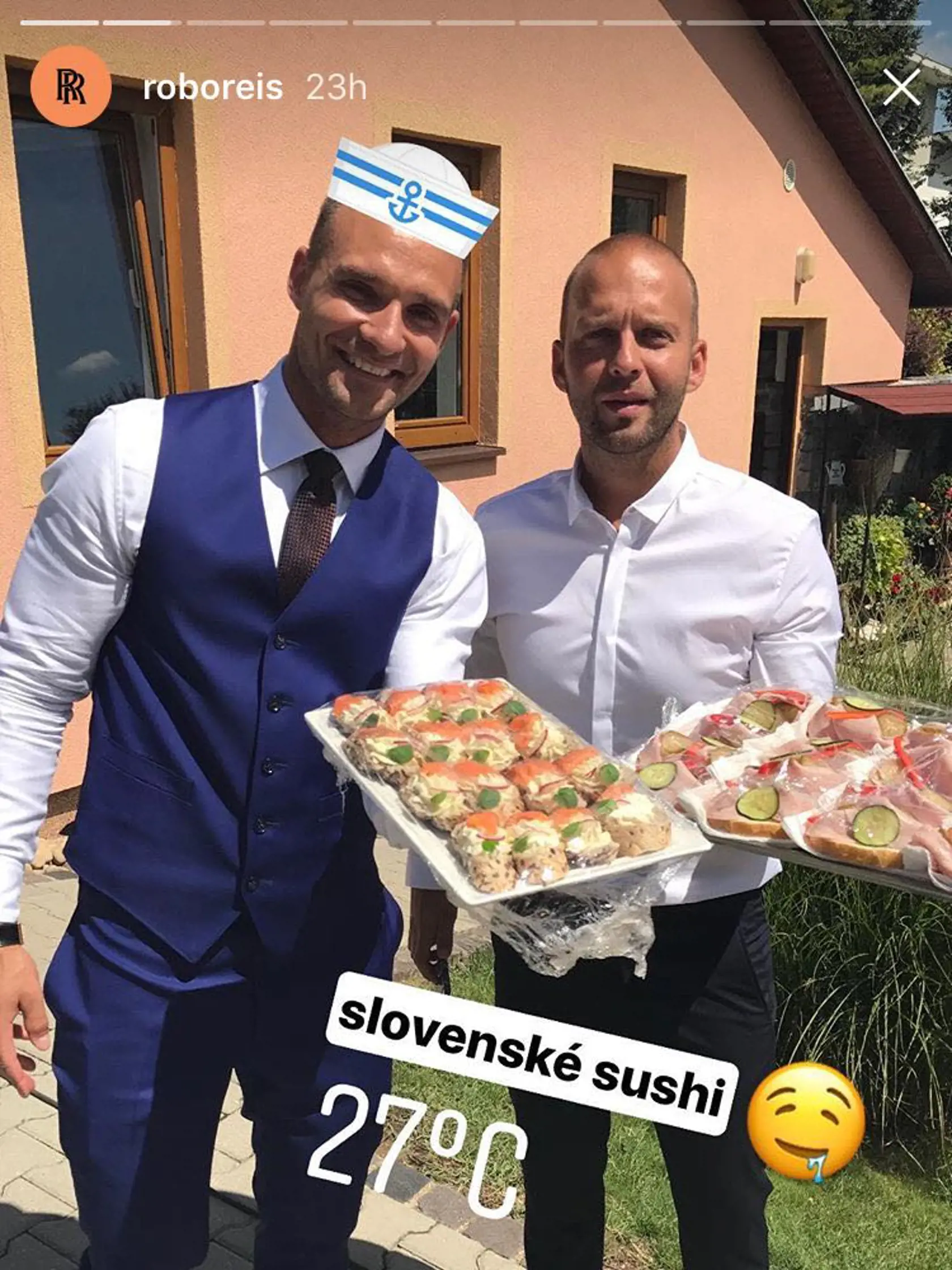 Svadba hokejistu Andreja Sekeru.