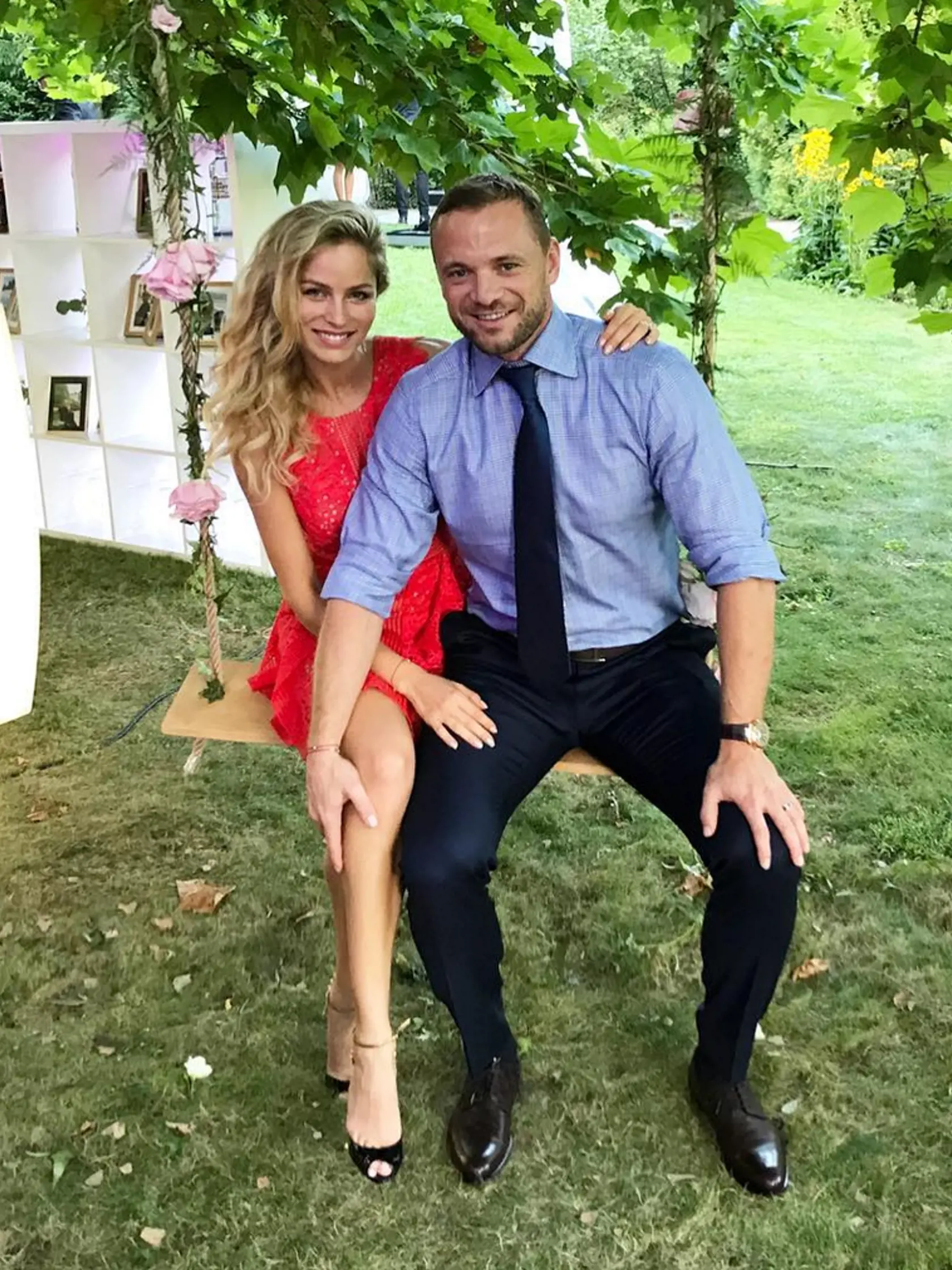 Marián Gáborík mal vlastnú svadbu len pred dvoma týždňami a teraz sa zúčastnil ďalšej.