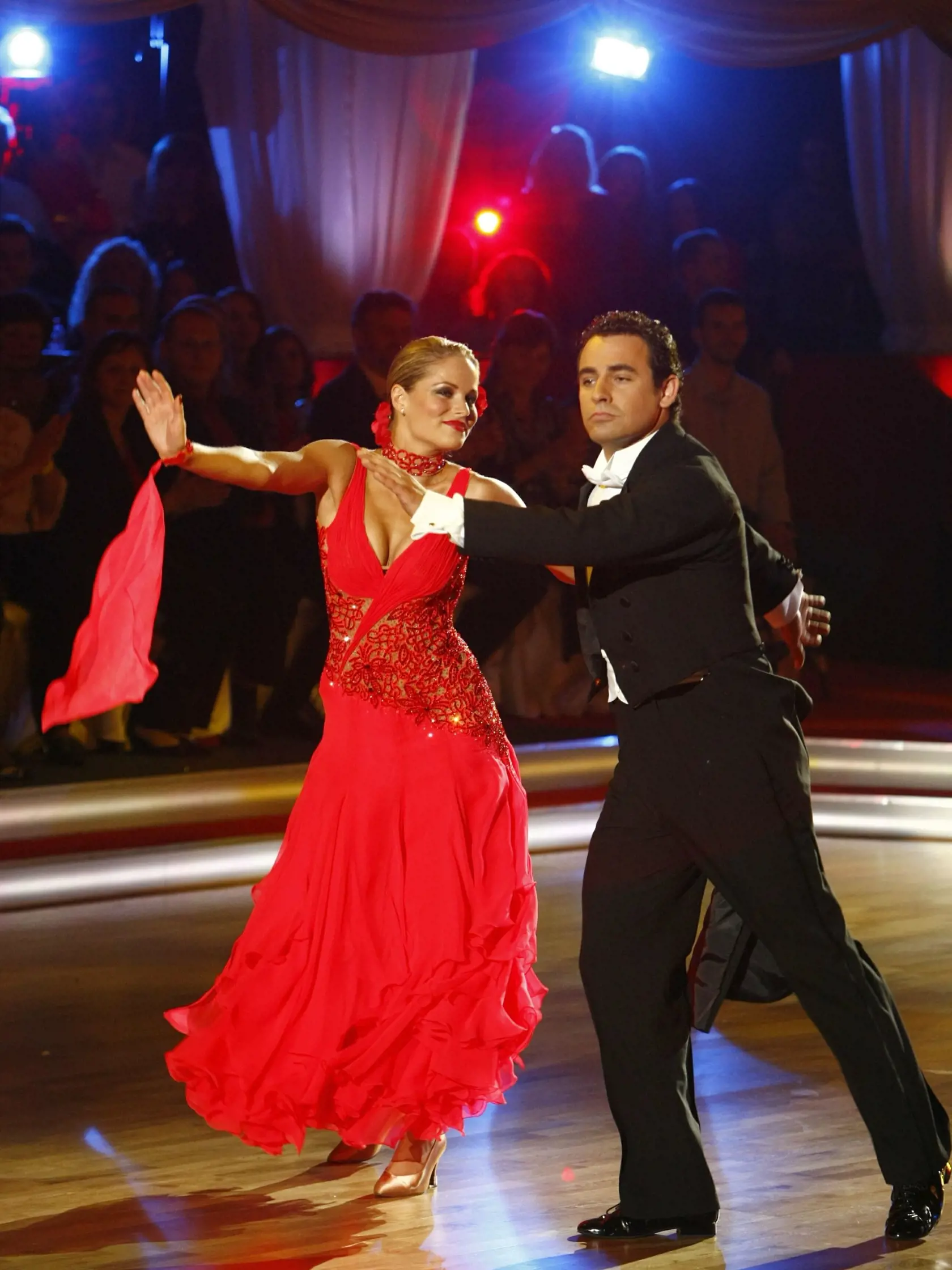 Rok 2009: Surovcová a Tuma počas účinkovania v tretej sérii súťaže Let`s Dance.