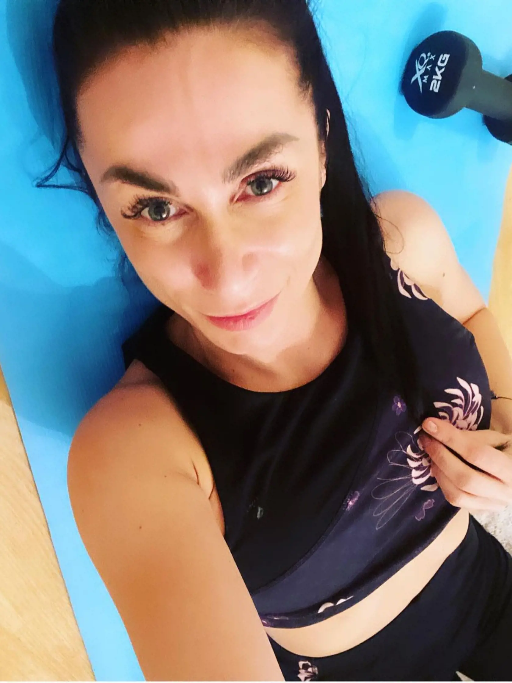 Kristína Kövešová na sebe poctivo maká.
