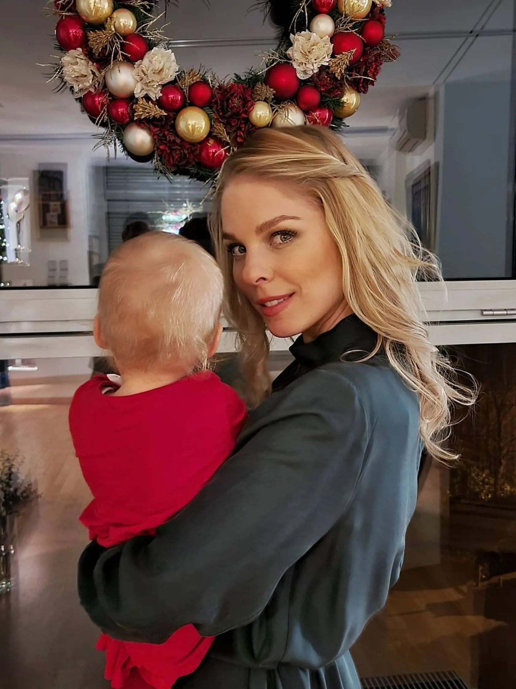 Veronika s dcérkou