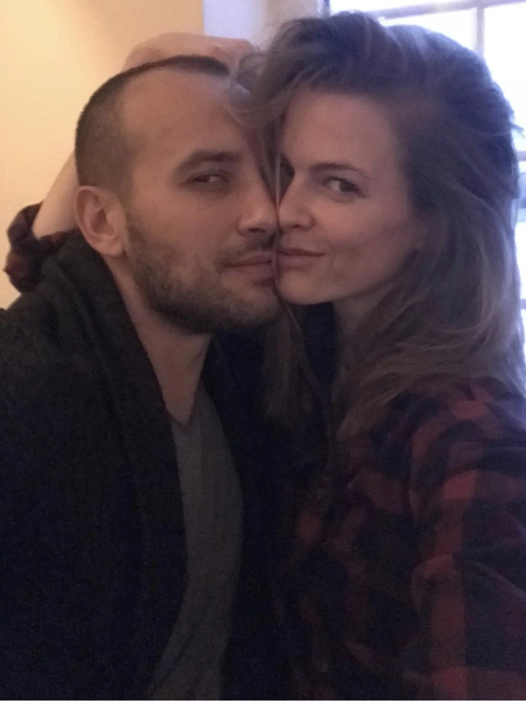 Modelka Michaela Hlaváčková a Rasťo Brezovský.