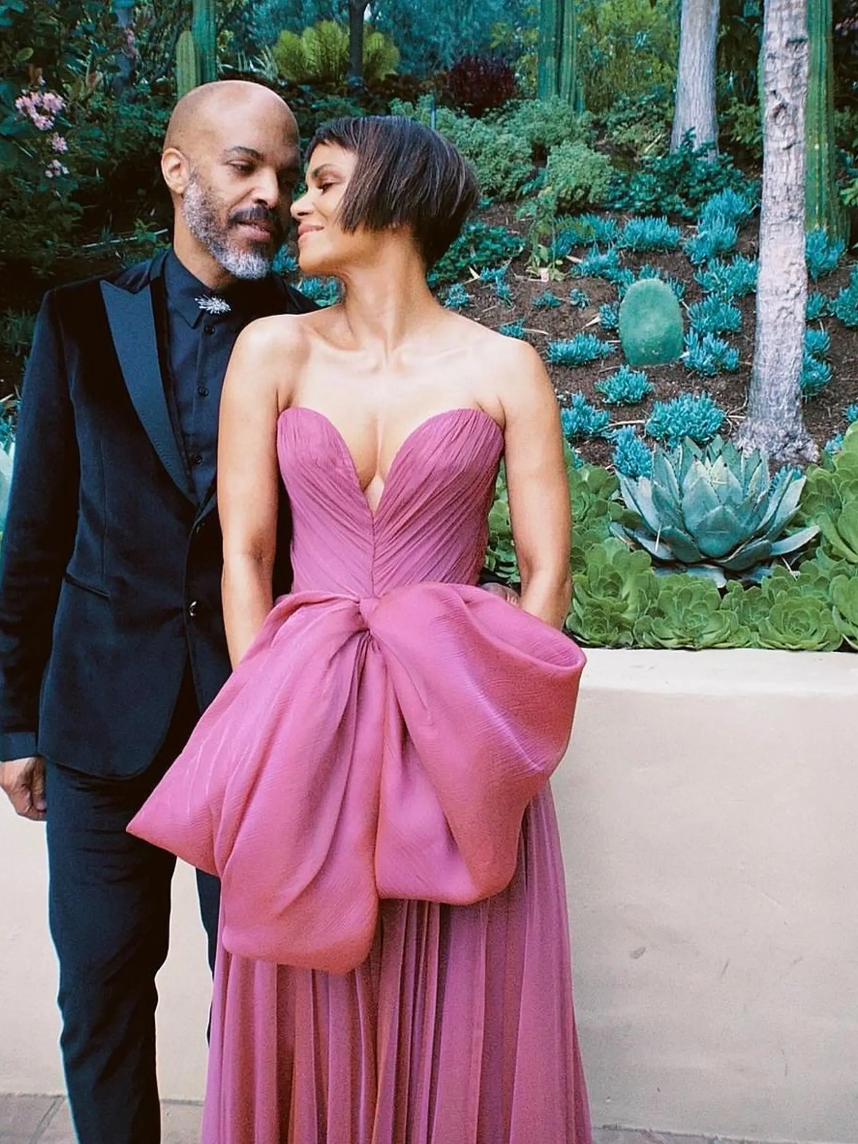 Herečka Halle Berry na 93. ročníku Oscarov.