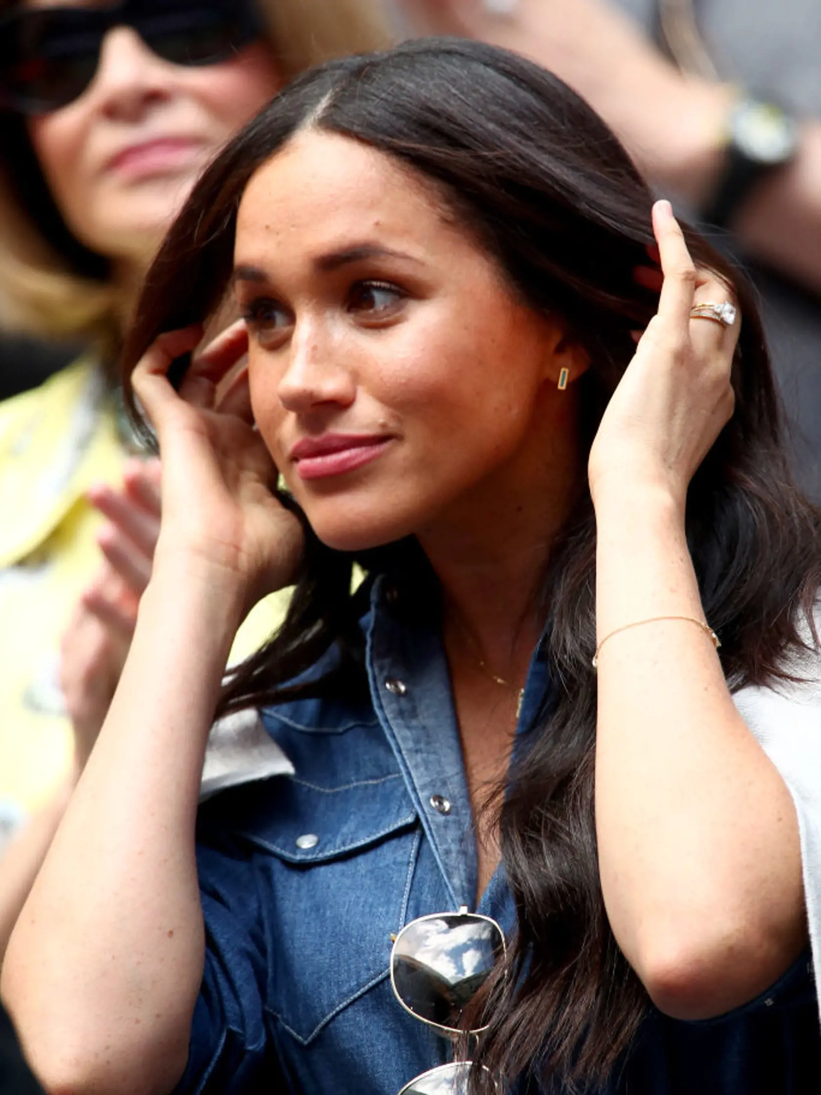 Meghan často chodievala na tenisové turnaje, aby mohla vidieť hru svojej kamarátky Sereny Williams.