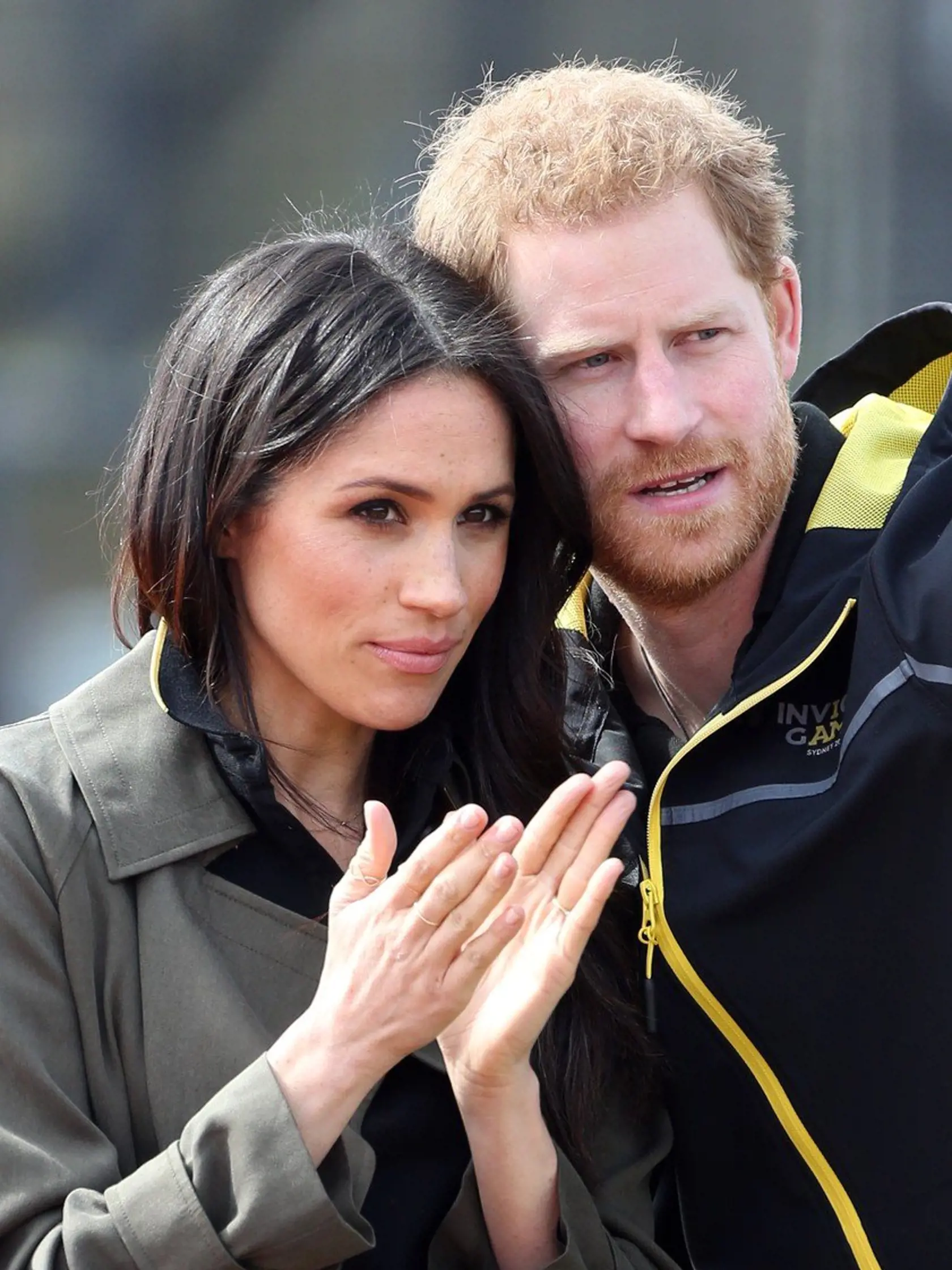Princ Harry a Meghan Markle na Invictus Games.