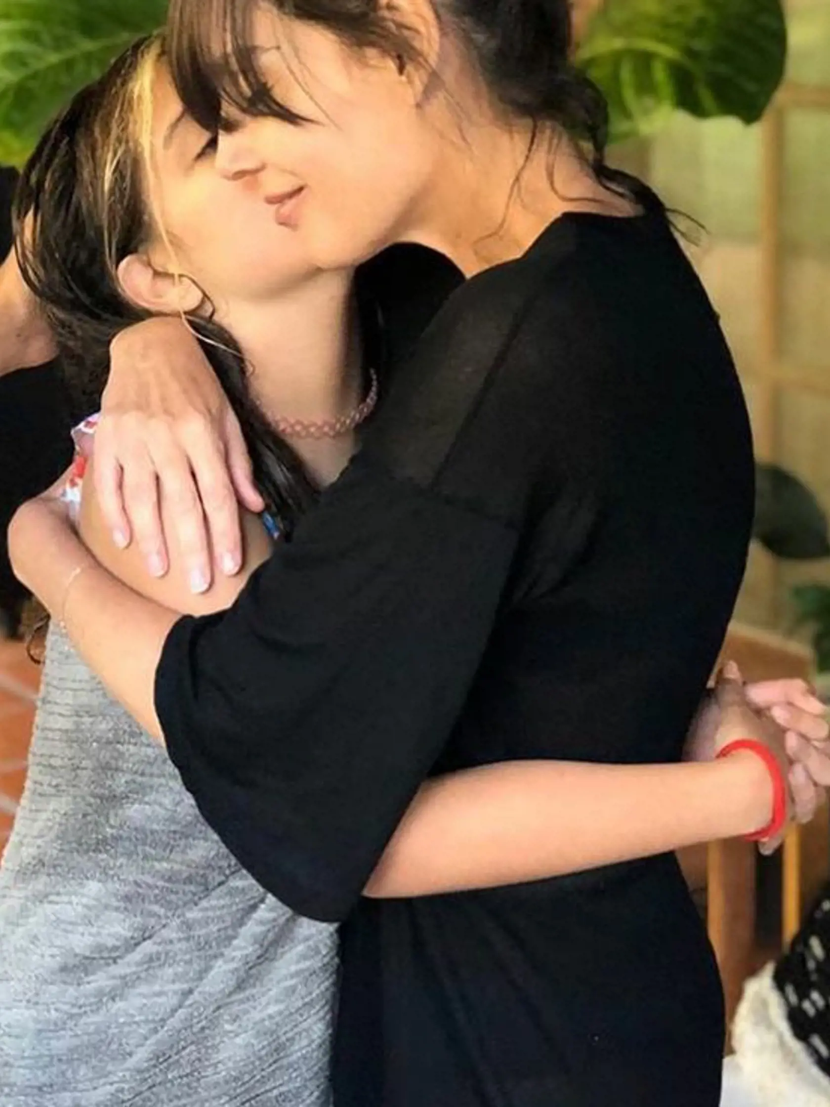 Paola so svojou milovanou dcérou.