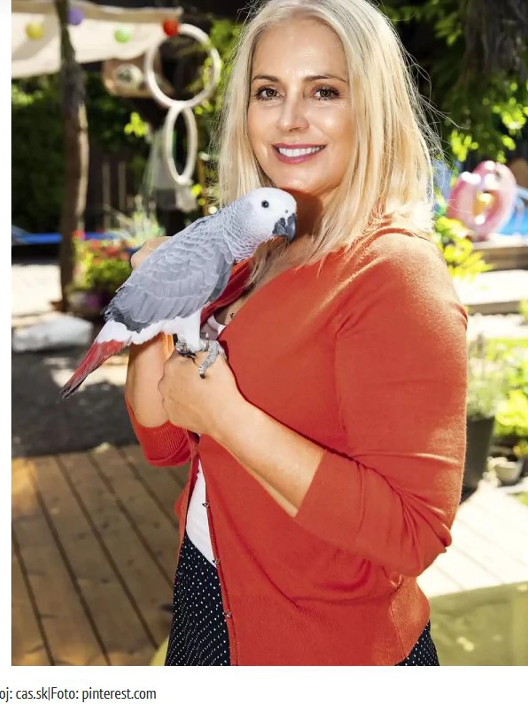 Zuzana Vačková mala 5 rokov hovoriaceho papagája Bejby, o ktorého rodina nečakane prišla pred dvomi rokmi. „Ťažko sa s tým učím žiť. Naša Bejby s nami bola päť krásnych rokov,“ napísala vtedy na sociálnej sieti Zuzana s tým, že samička žaka odišla náhle a nečakane. Dnes je členom rodiny Bubi.