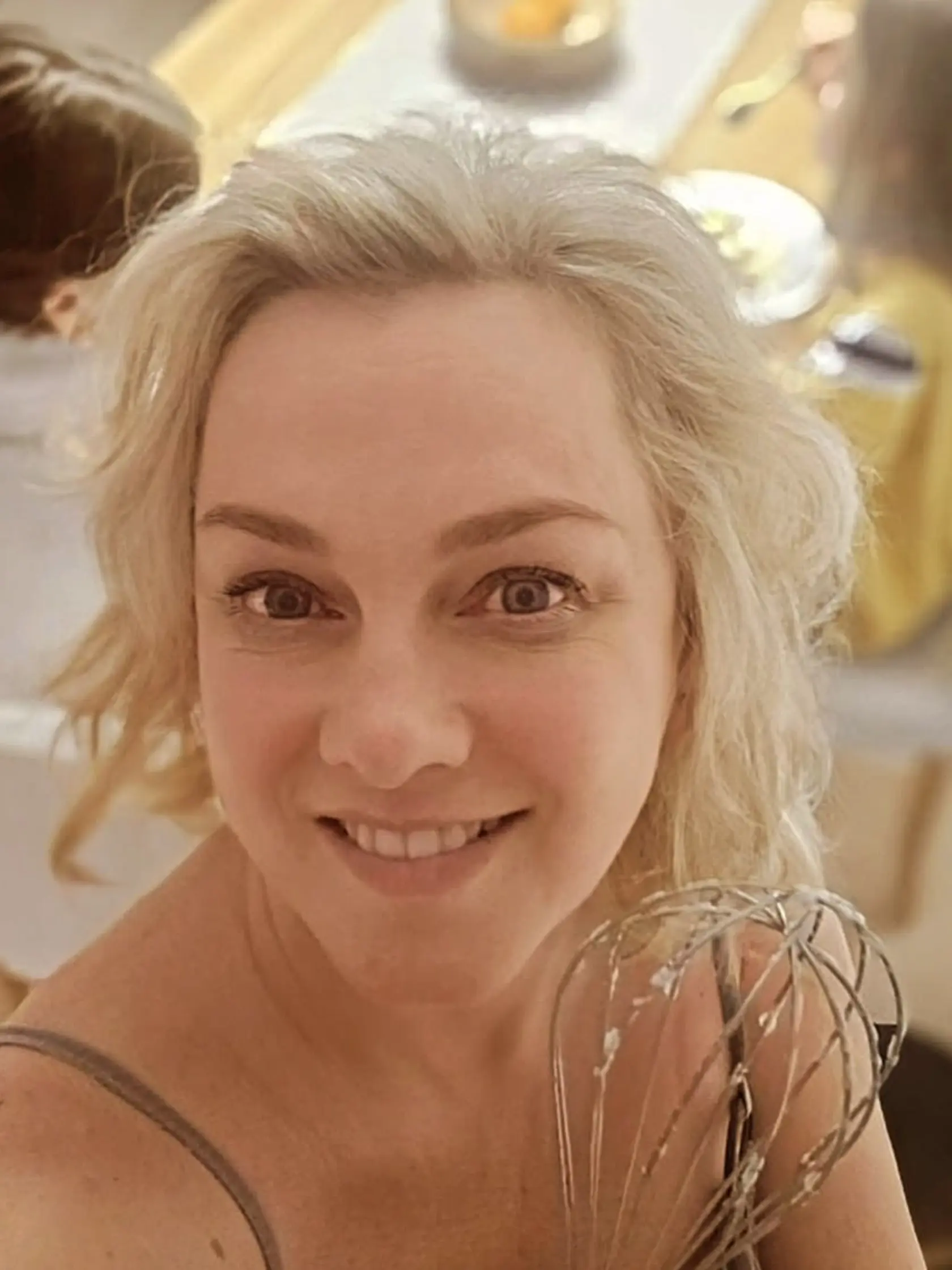 Monika Hilmerová potešila rodinu skvelou krupicovou kašou.