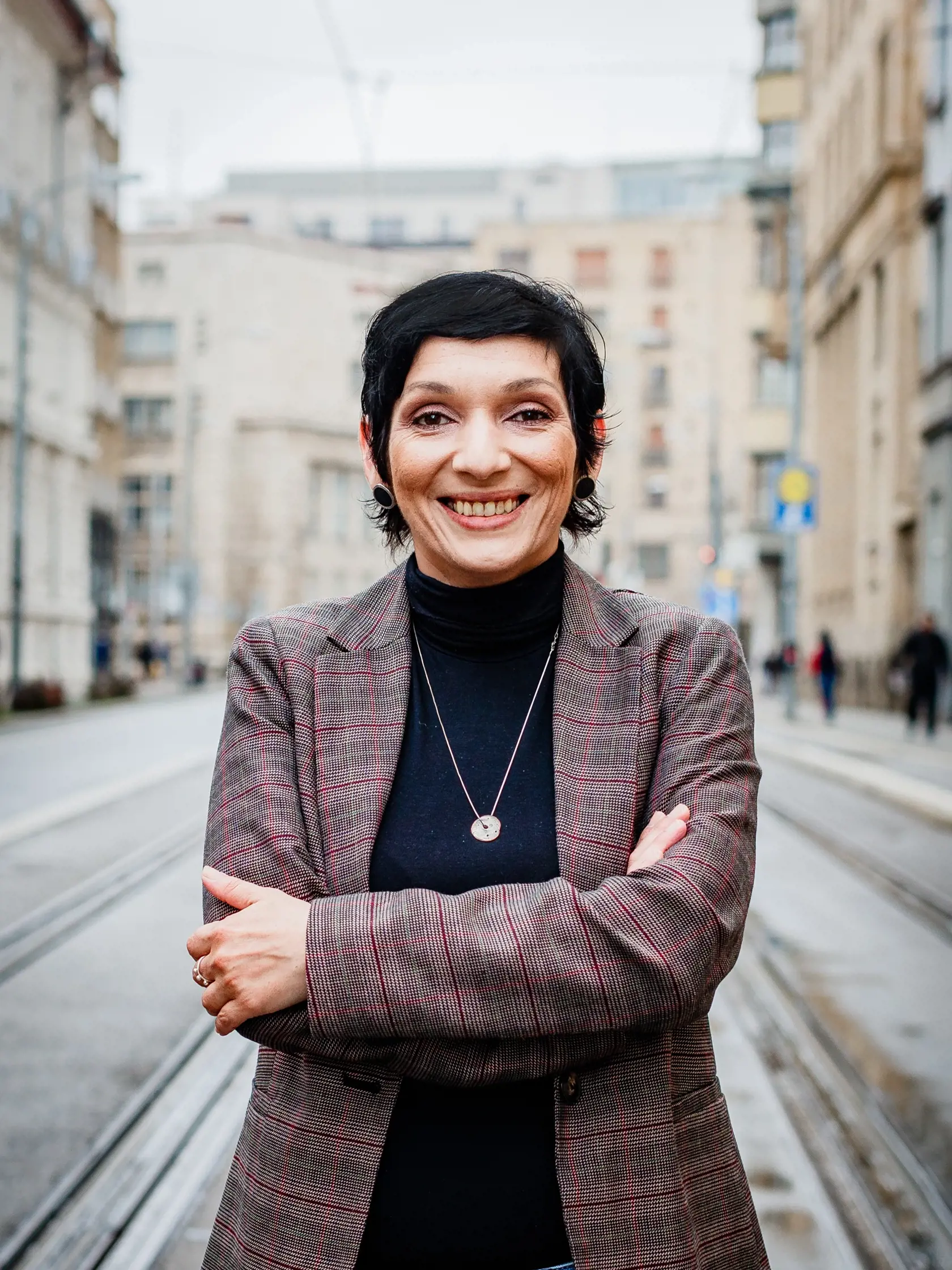 Predsedníčka mimoparlamentnej politickej strany Progresívne Slovensko, Irena Bihariová.