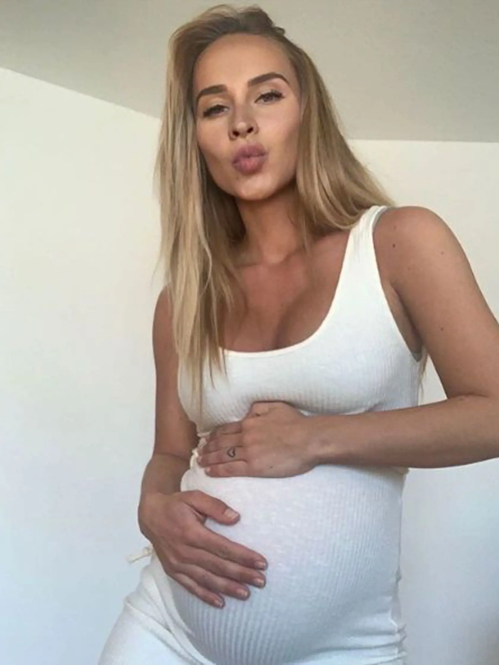 Lucia Mokráňová sa už tiež blíži do finále tehotenstva.