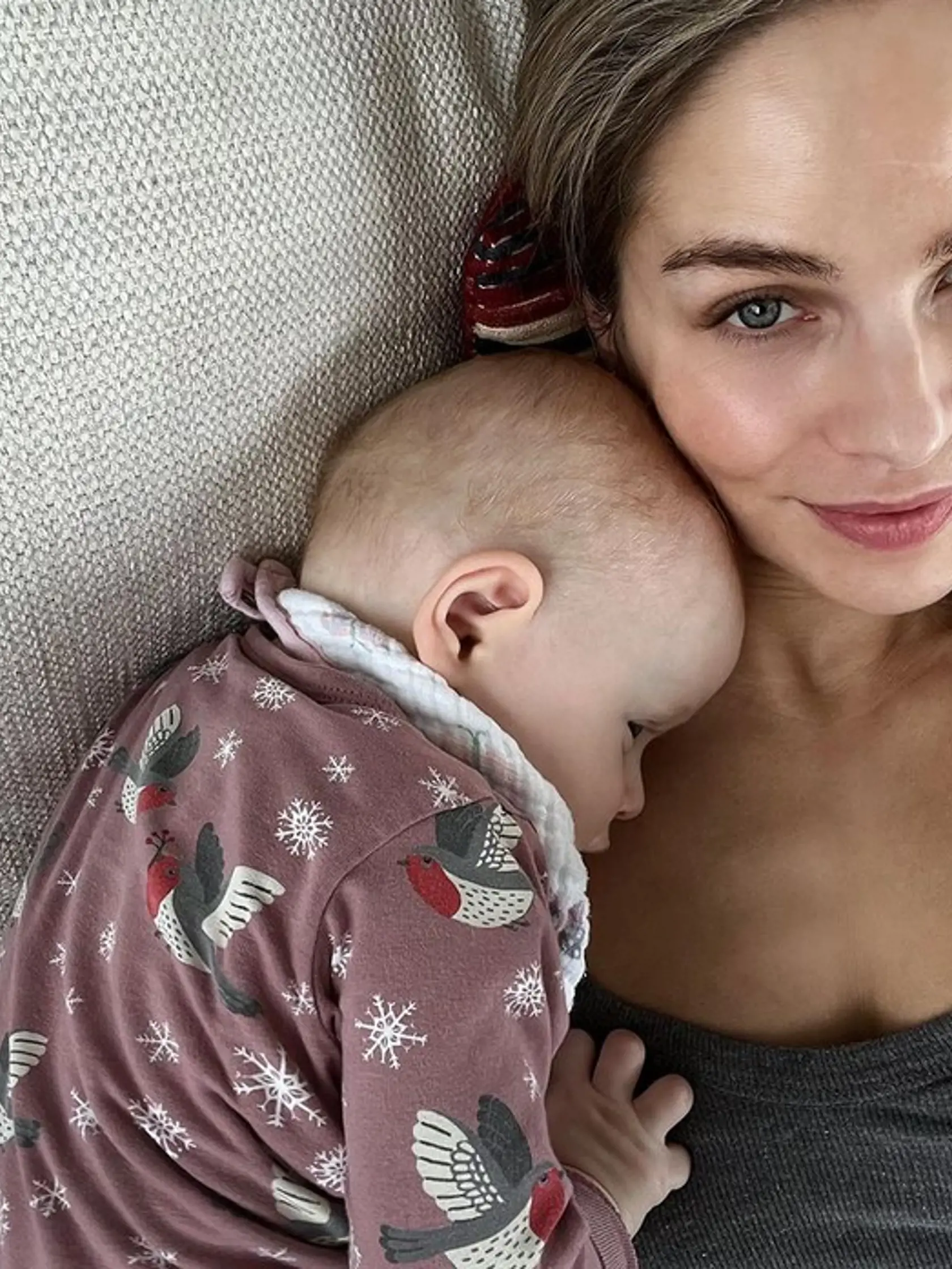 Ivana Gáborík s menšou Leiou