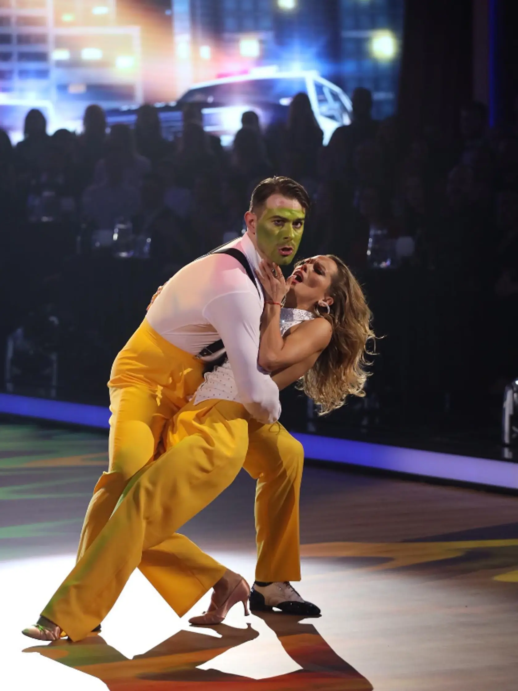Richard Autner a Dominika Rošková tancovali Quickstep na film Maska.