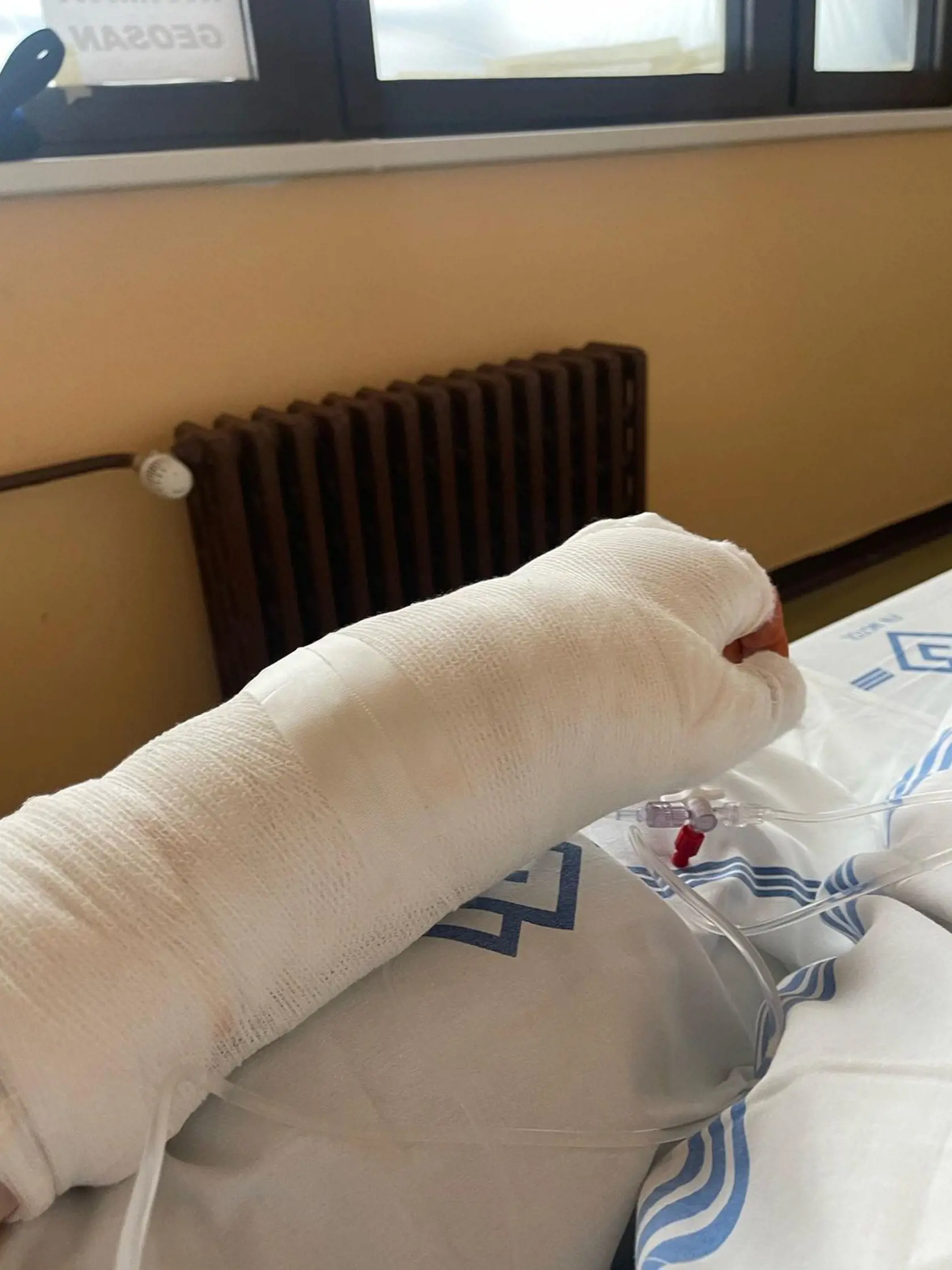 Jaromír Soukup skončil po páde z bicykla v nemocnici.