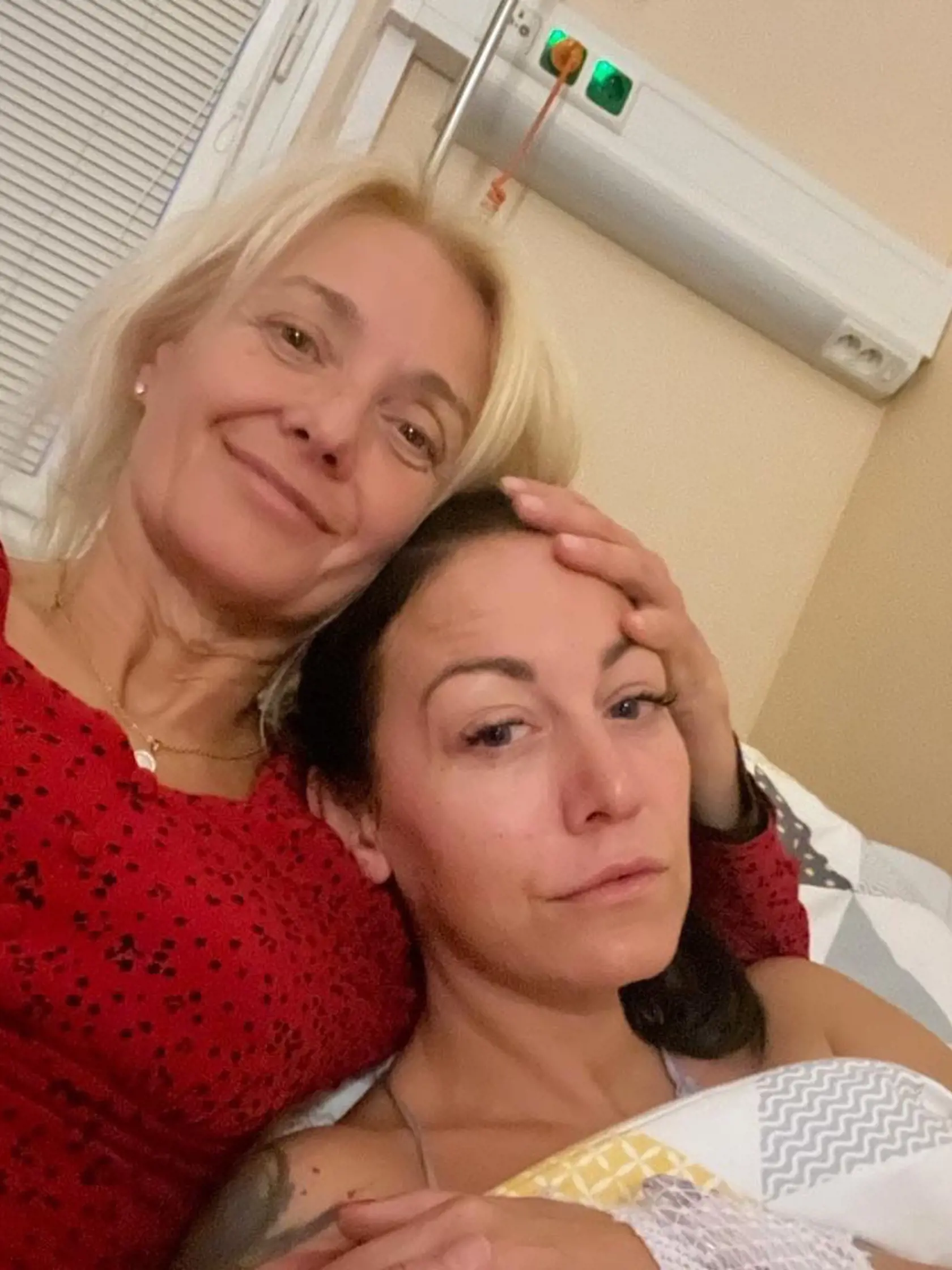 Práve mama Žilková ratovala Agátu v nemocnici.