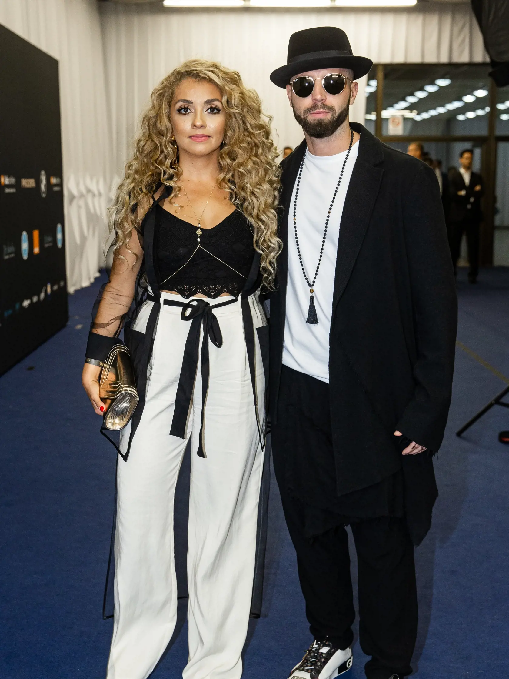Galavečer Social Awards Slovakia "SOWA" v Bratislave. Na snímke Jany Landl a Vierka Ayisi.