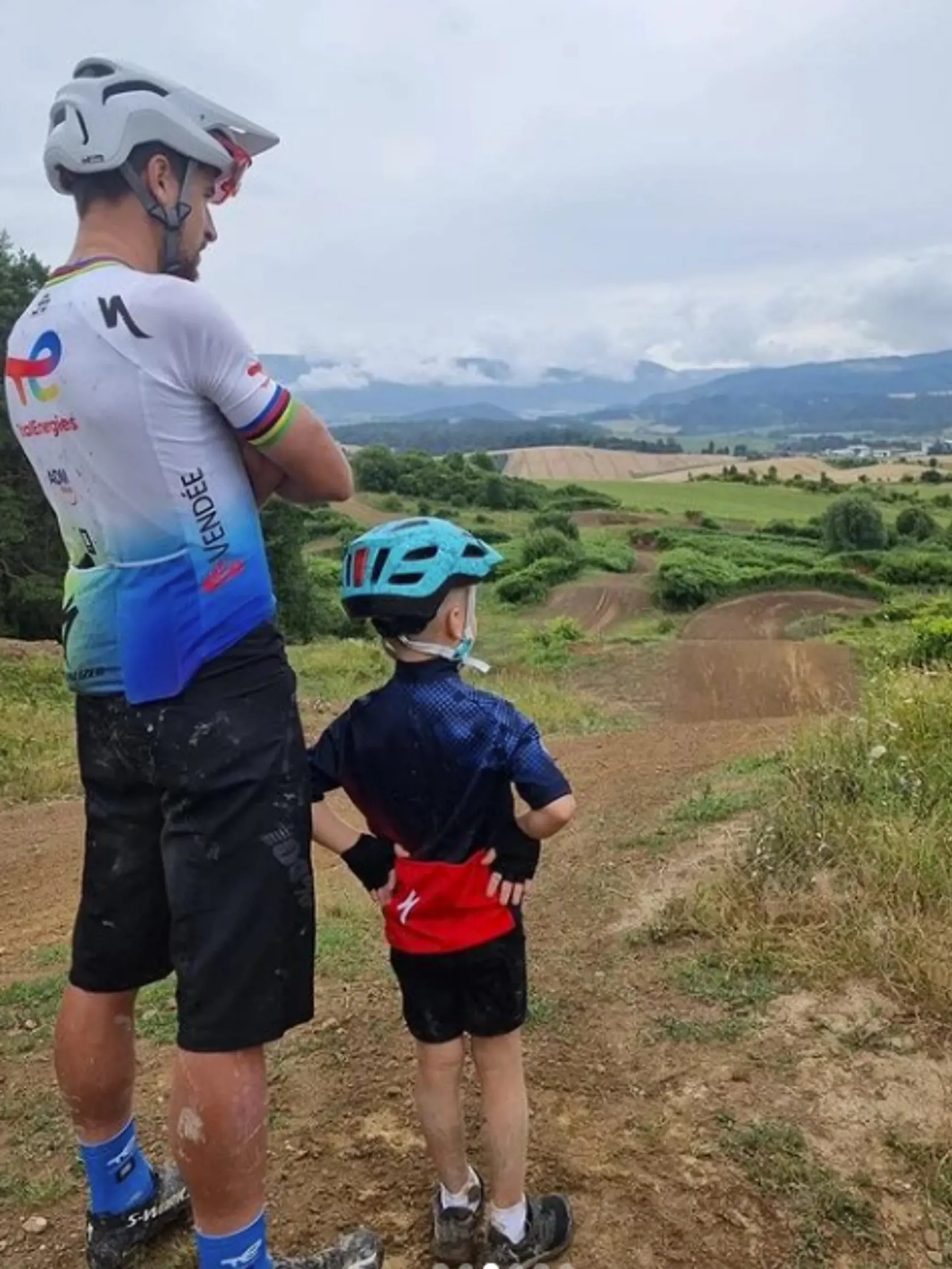 Peter Sagan a syn Marlon