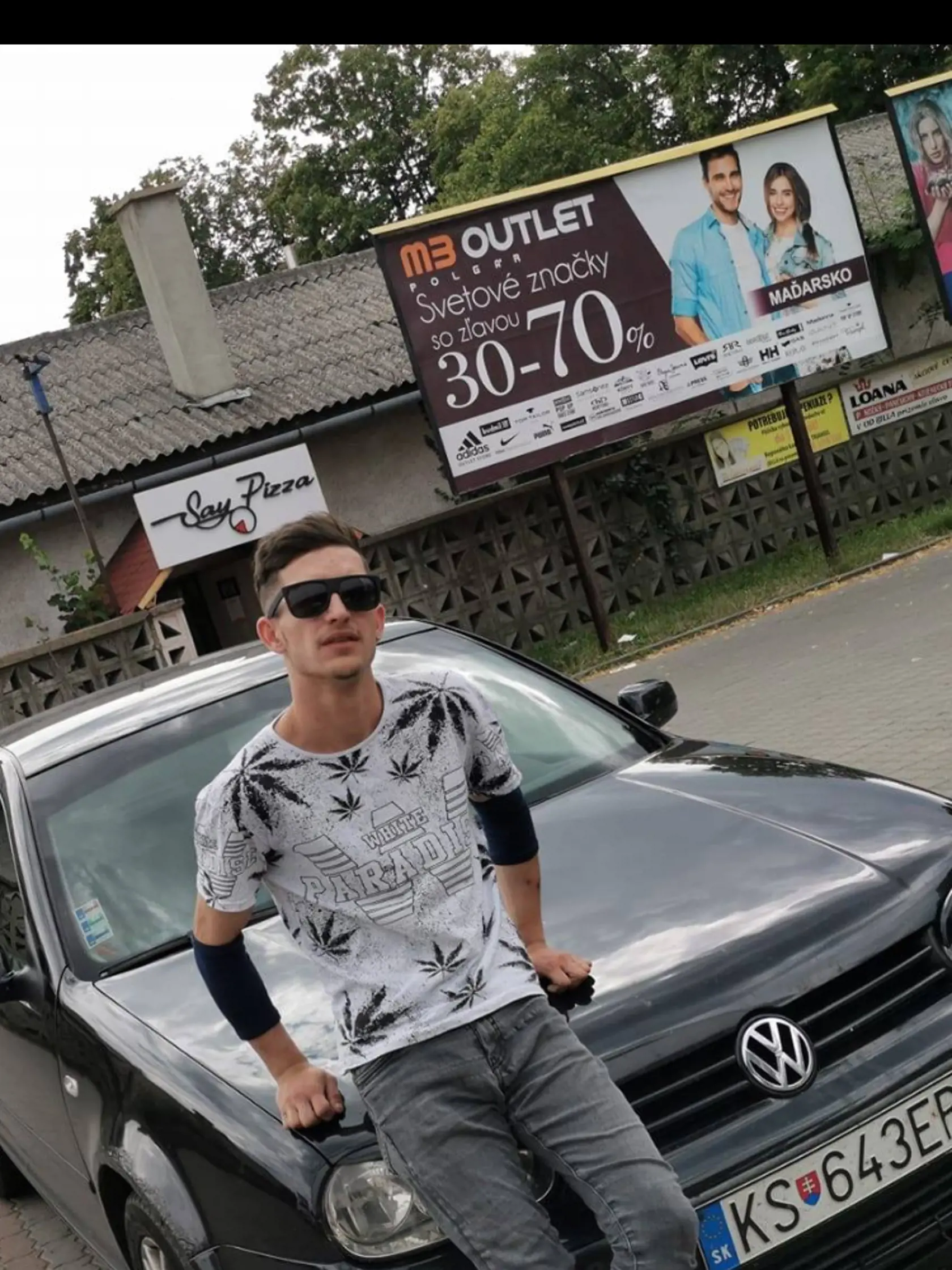 Na tomto aute Ján (20) zabil, podľa polície nedaním prednosti, štyroch ľudí.
