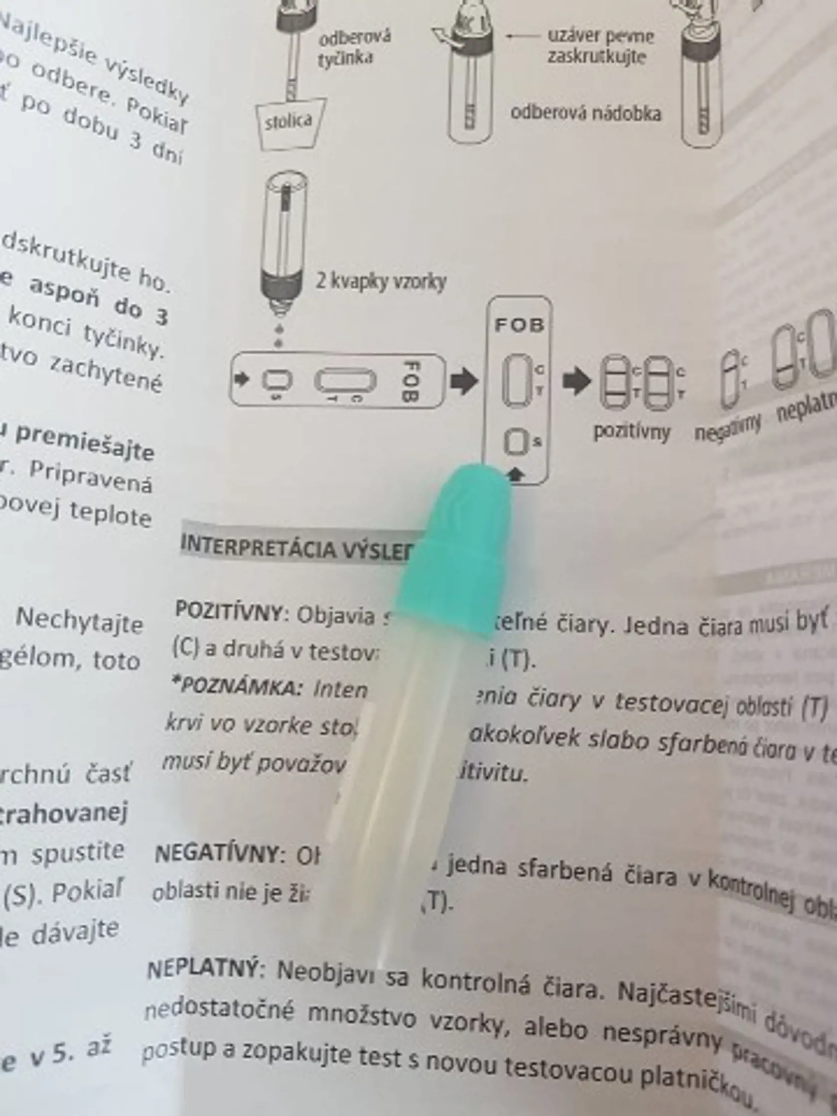 Test na okultné krvácanie si pohodlne spravíte doma a následne zanesiete k vášmu všeobecnému lekárovi.