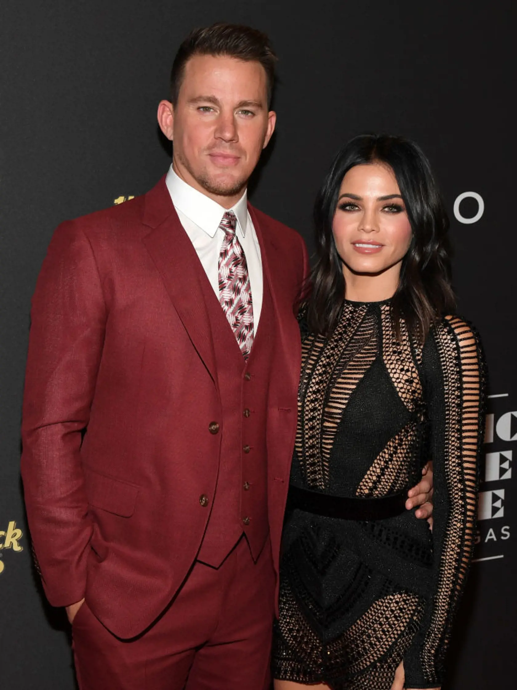 LAS VEGAS, NV - APRIL 21:  Actor Channing Tatum (L) and actress Jenna Dewan Tatum attend the grand opening of "Magic Mike Live Las Vegas" at the Hard Rock Hotel & Casino on April 21, 2017 in Las Vegas, Nevada.  (Photo by Ethan Miller/Getty Images)
