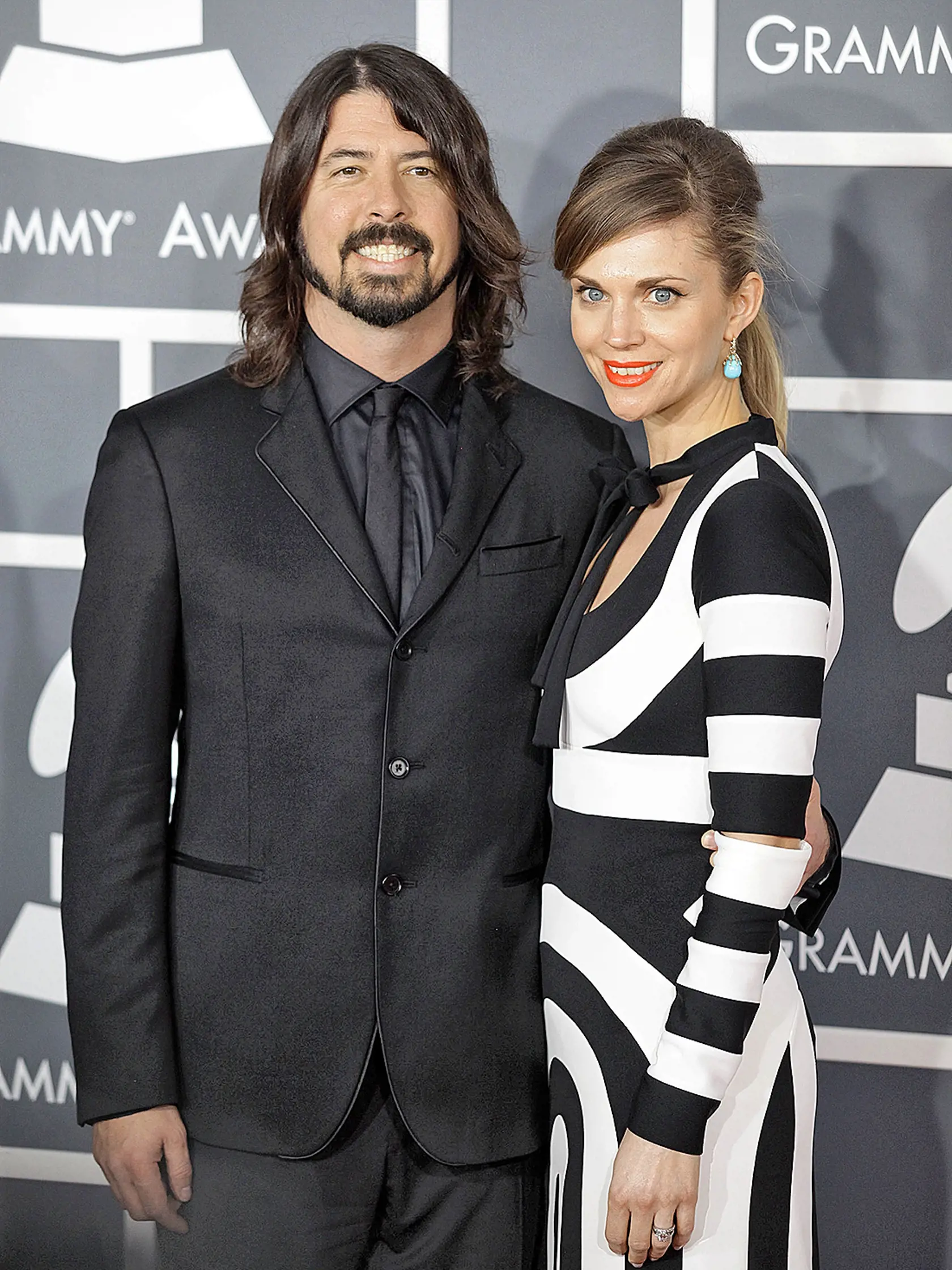 Dave Grohl s manželkou