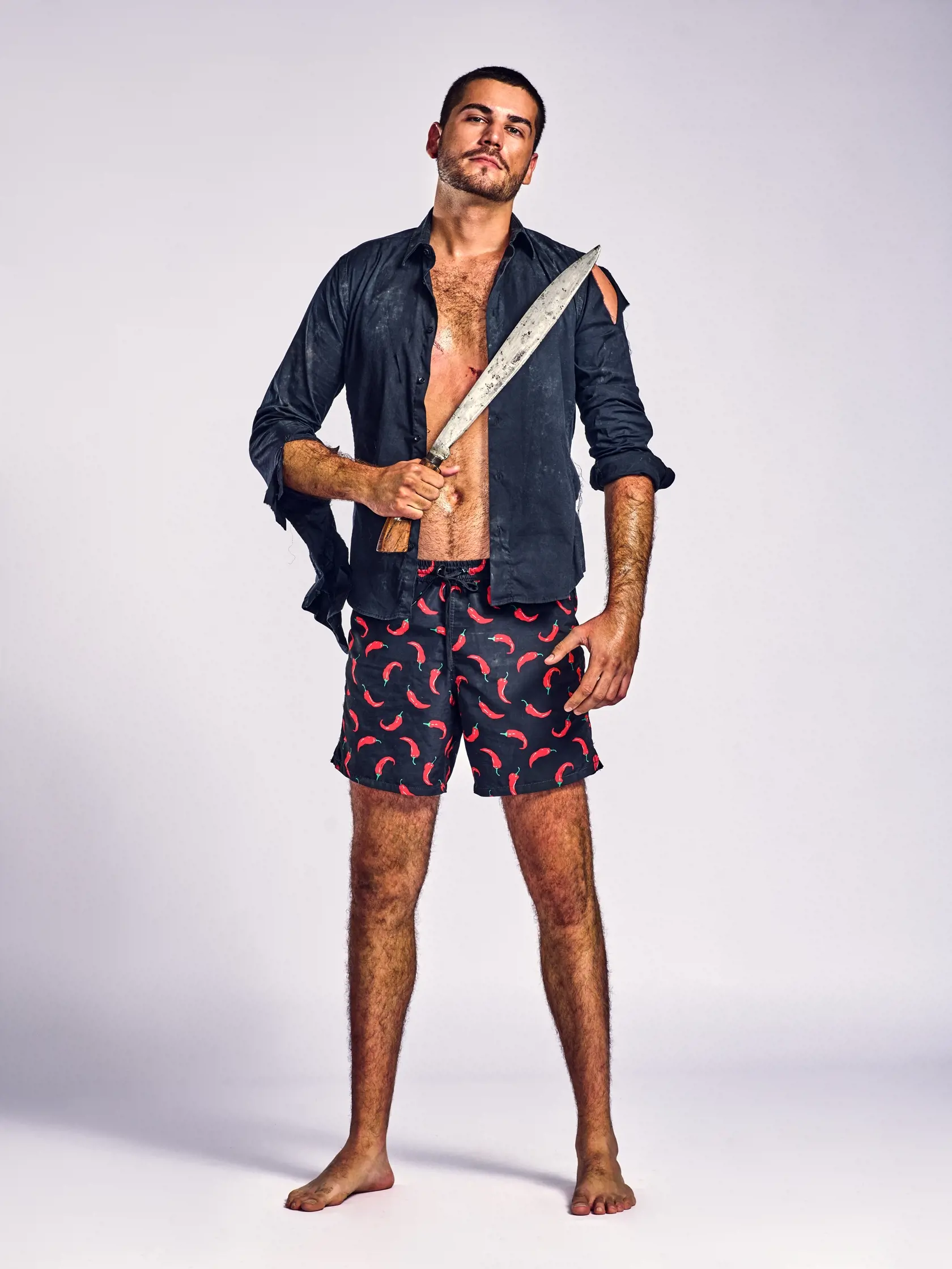 Daniel GoGo Štrauch v šou Survivor. Na týchto fotkách ho mnohí ani nespoznali.