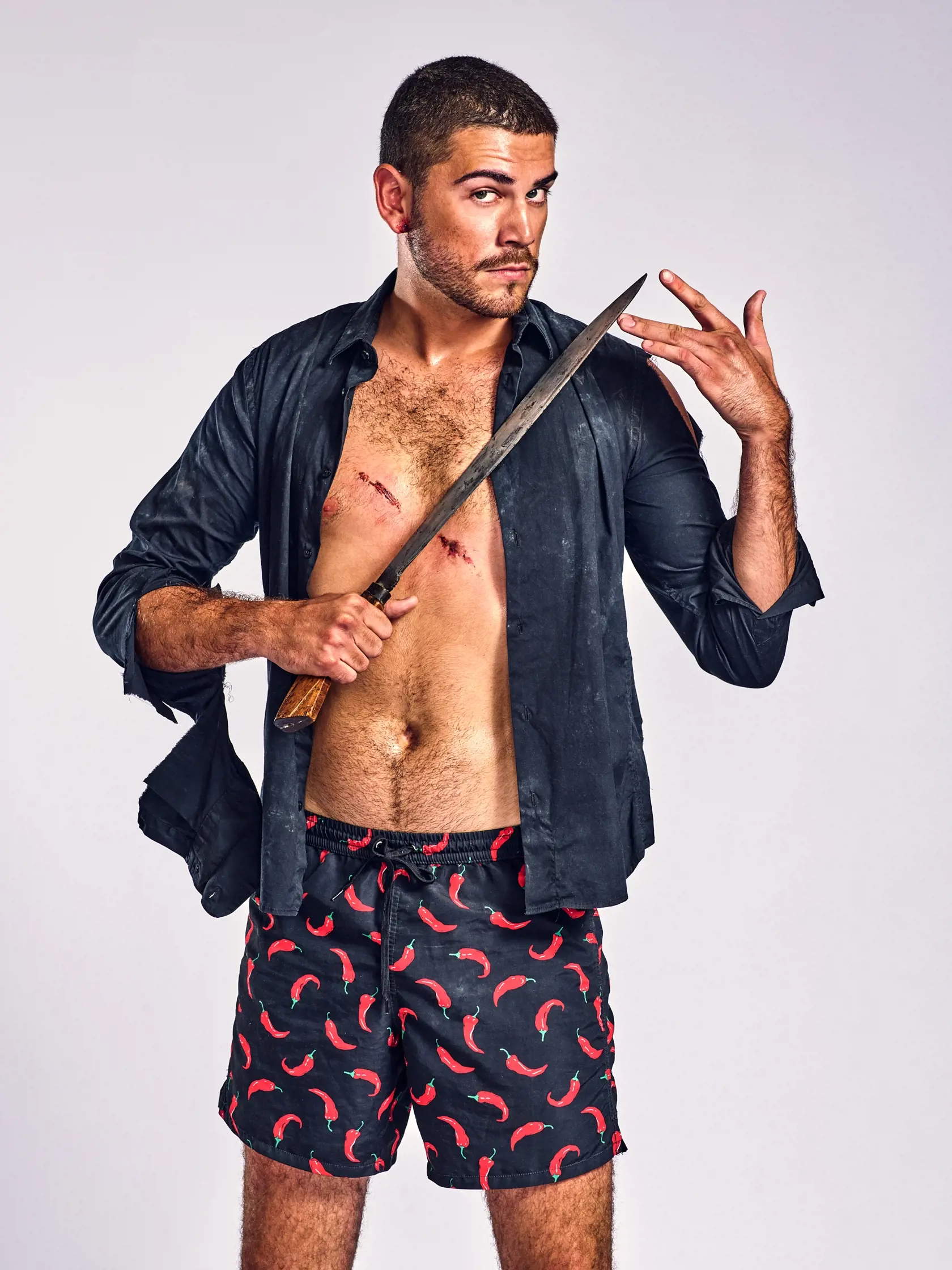 Daniel GoGo Štrauch v šou Survivor. Na týchto fotkách ho mnohí ani nespoznali.