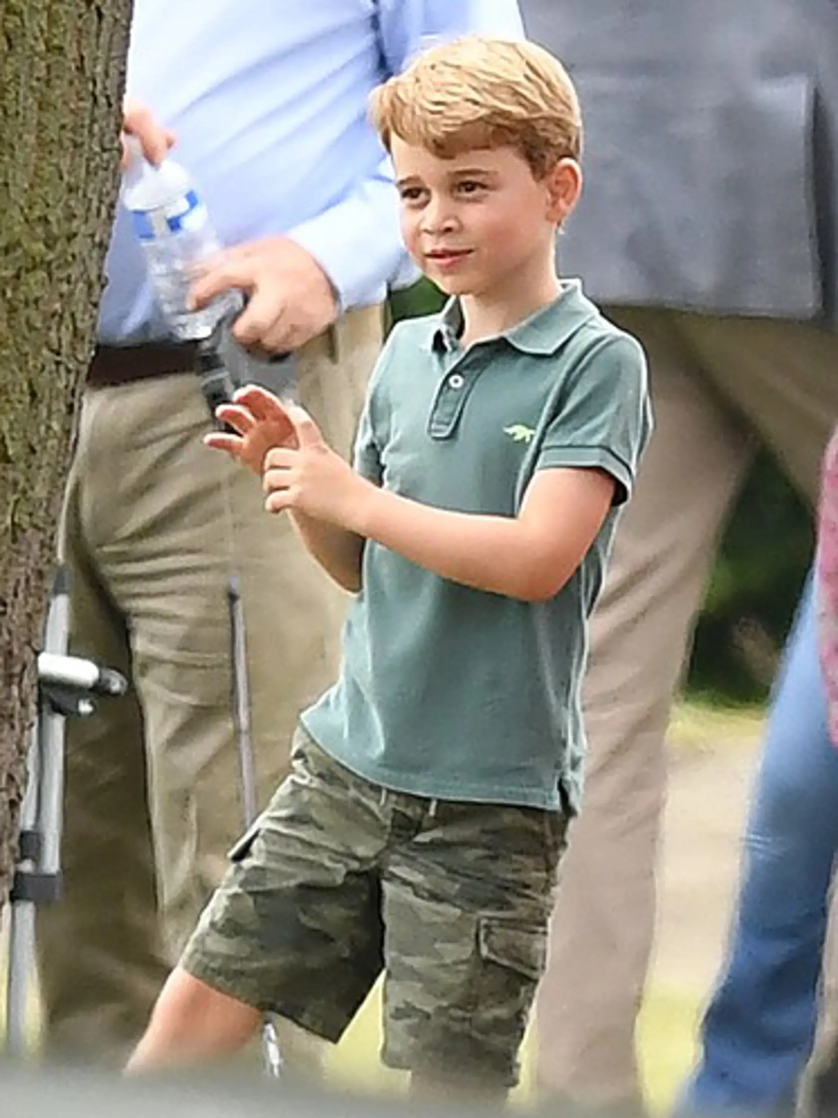 Najstarší George ľúbi špagety i pizzu.
