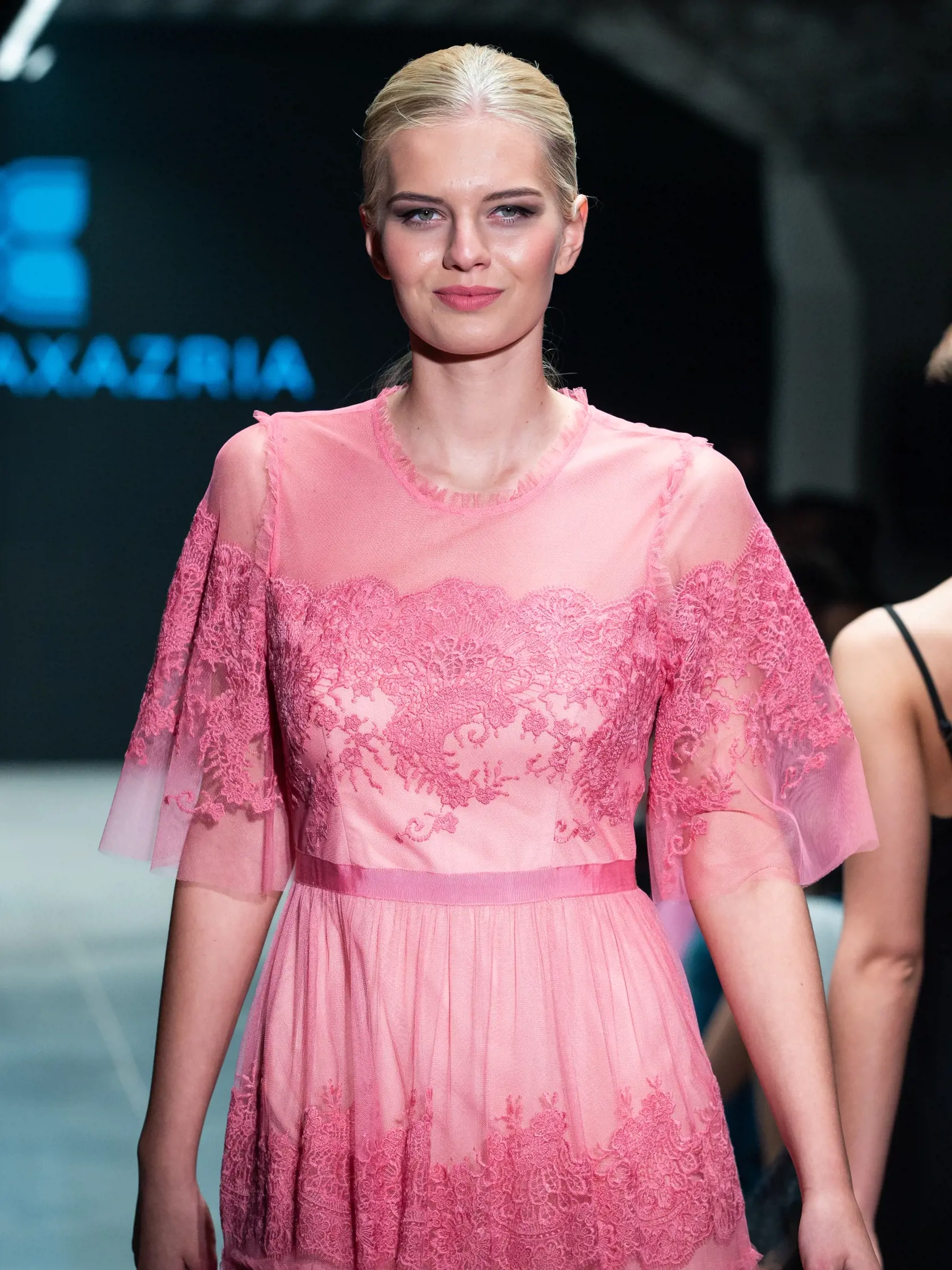 Tretí deň série módnych prehliadok pod názvom "Eurovea Fashion Forward" v Bratislave. Na snímke Dominika Grecová.