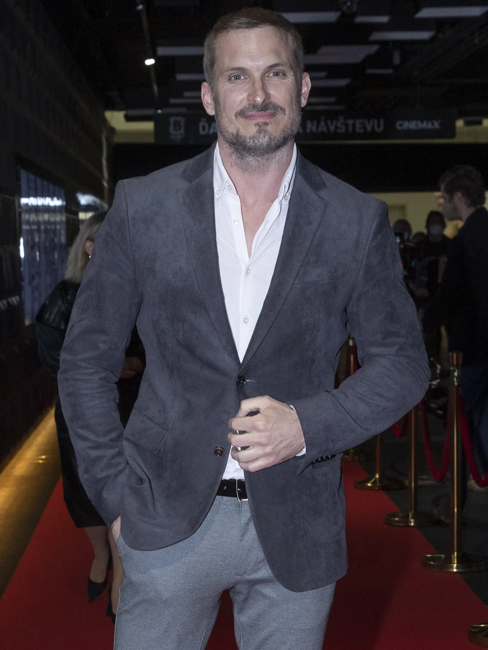 Slovenská premiéra filmu V lete Ti poviem, ako sa mám. Na snímke je herec Ján Koleník.
