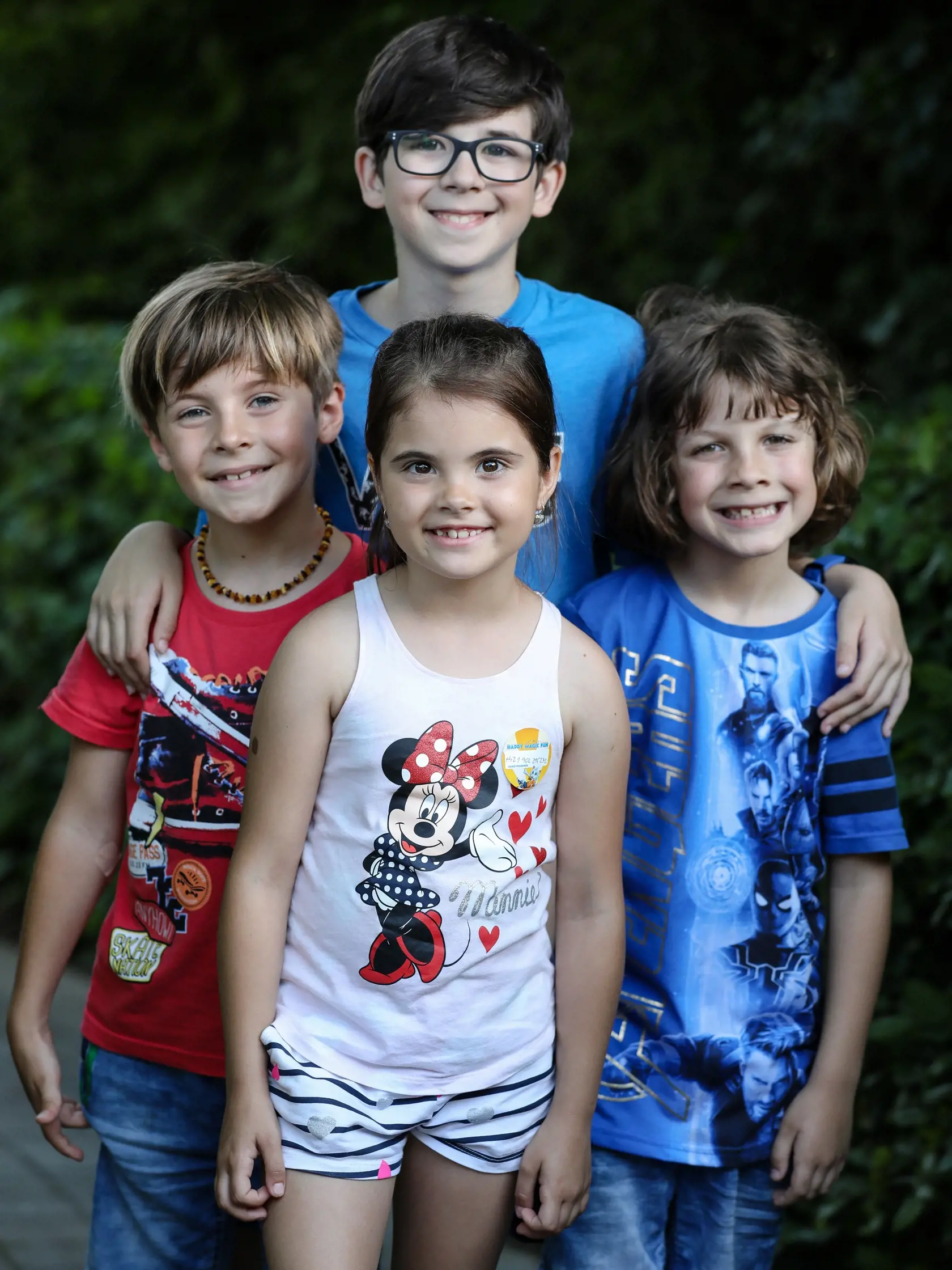 Fifo: Jakub Horák (11), Kubko: Maroš Baňas (8), Julka: Laura Gavaldová (8), Max: Tobias Král (7)