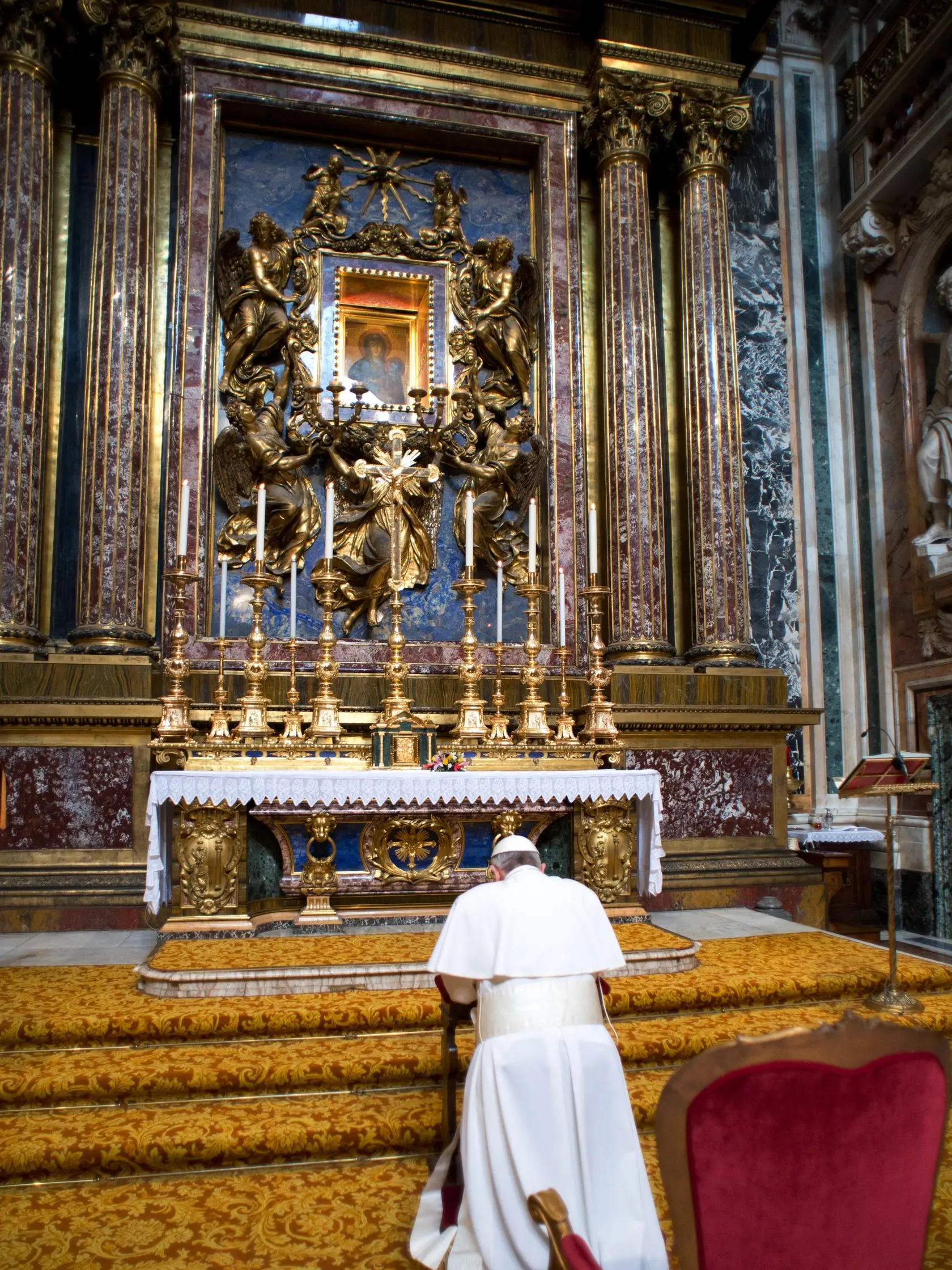 Svätý Otec vyjadril jediné prianie, aby mohol byť pochovaný v Bazilike Santa Maria Maggiore.