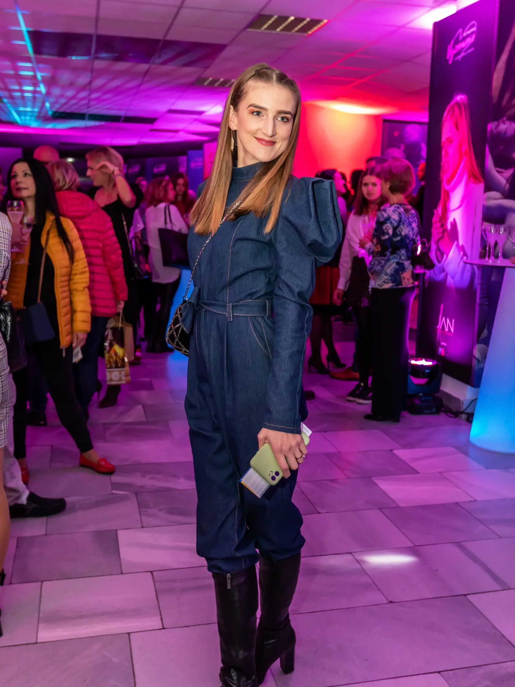V Iuvente sa konala premiéra muzikálu Vyznanie. Na snímke je Barbora Ďurovčíková. 