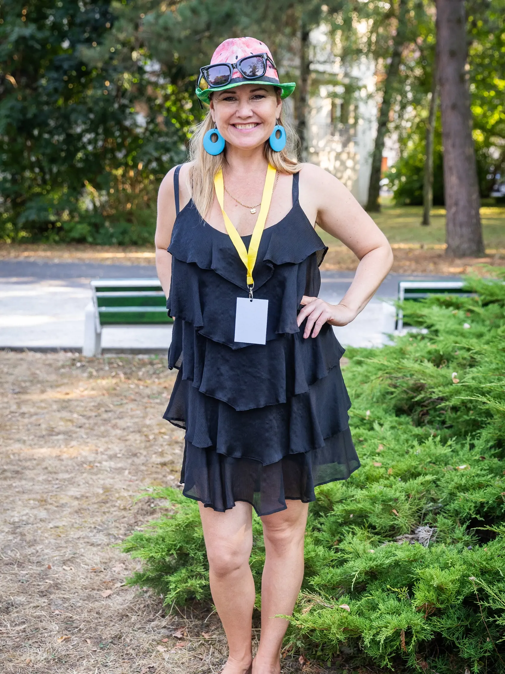 Divadelno-hudobný festival Piešťanské zábaly. Na snímke Zuzana Haasová. 