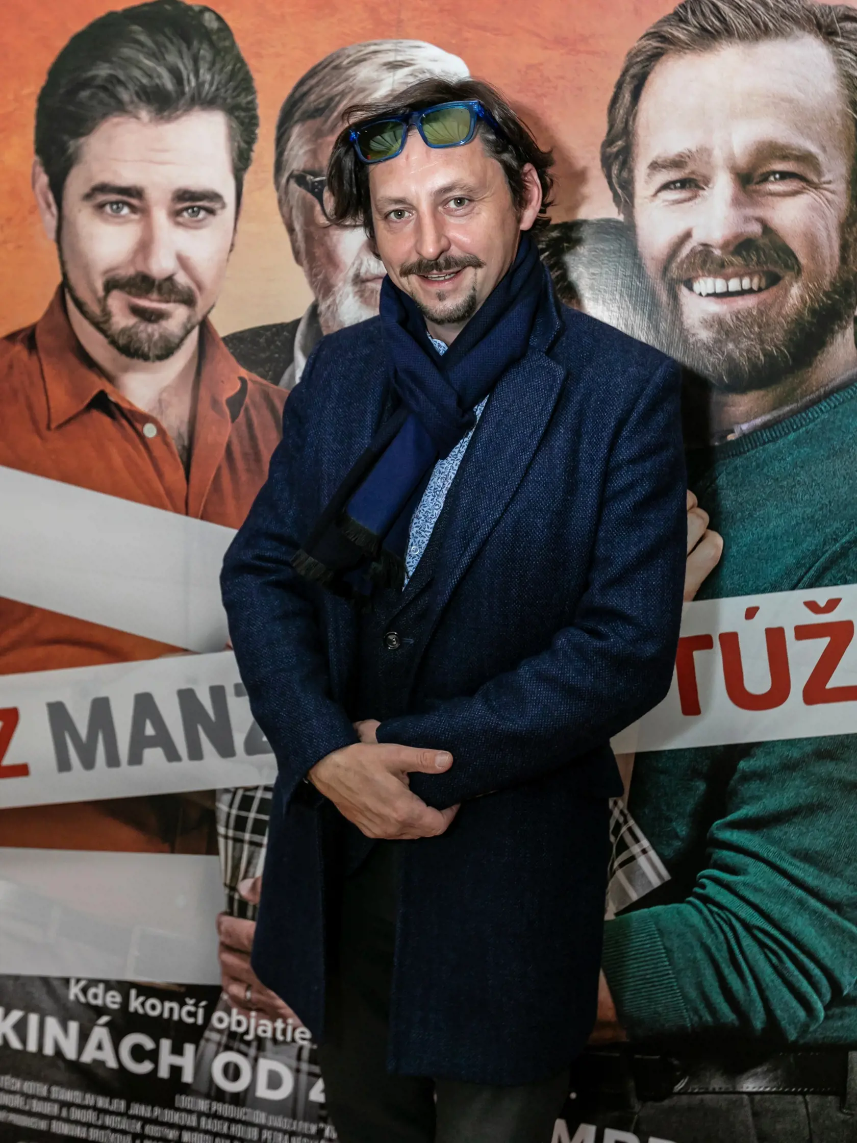 Premiéra filmu Kurz manželskej túžby v kine Eurovea. Na snímke je Lukáš Latinák. 