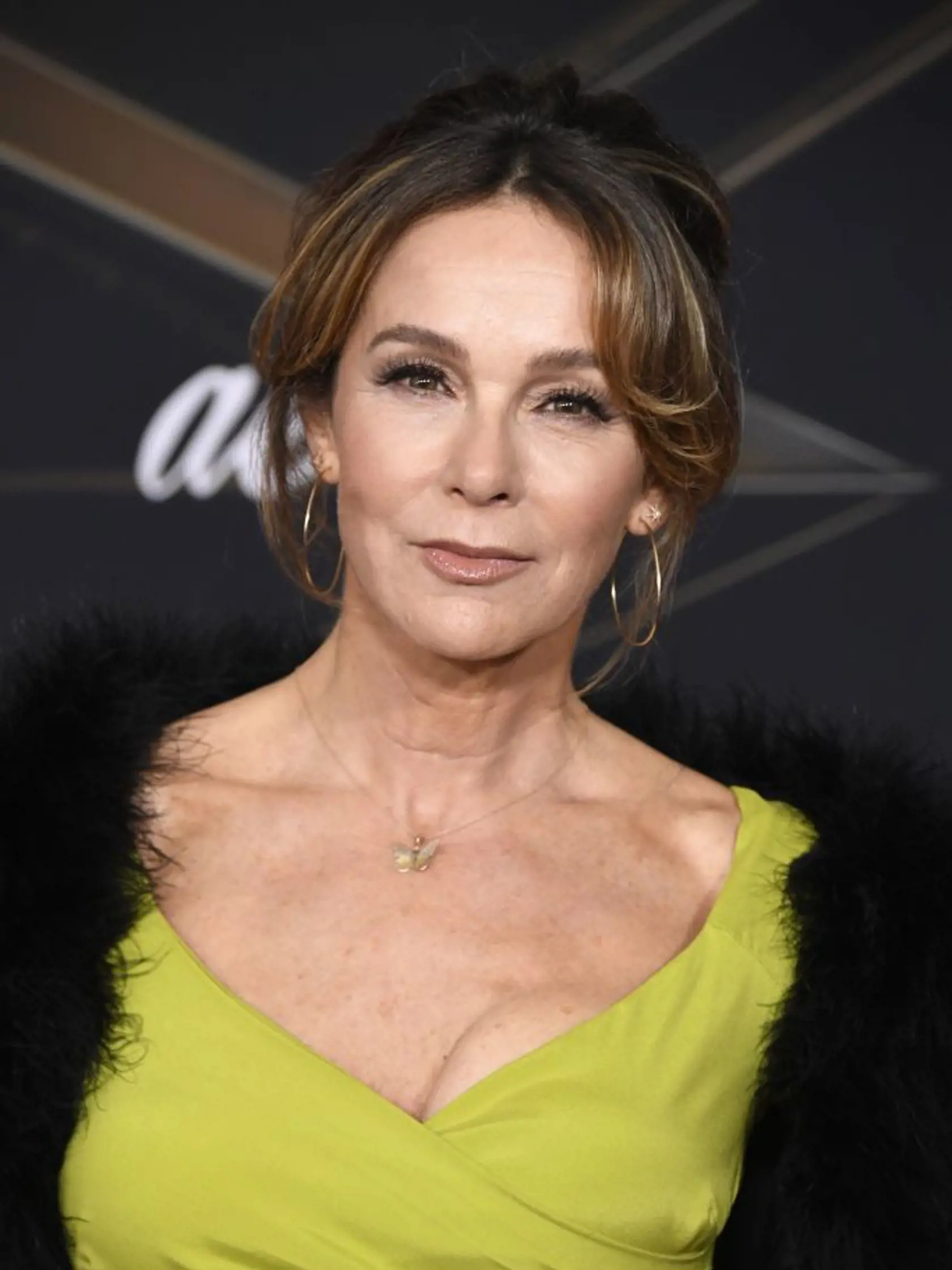 HOLLYWOOD, CALIFORNIA - MARCH 04: Jennifer Grey attends the Marvel Studios "Captain Marvel" premiere on March 04, 2019 in Hollywood, California. (Photo by Frazer Harrison/Getty Images)