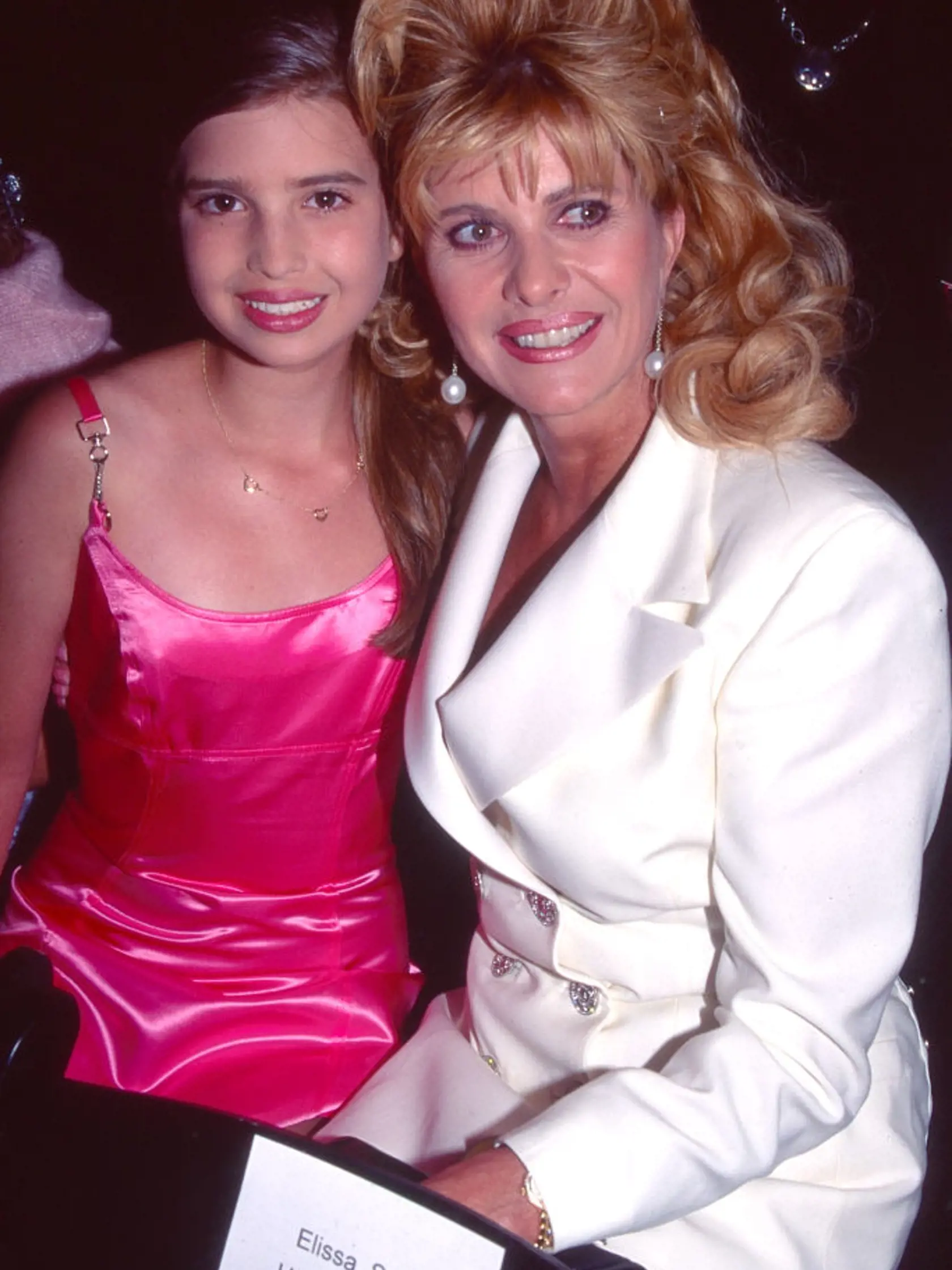 Ivanka Trump a mama Ivana Trump.