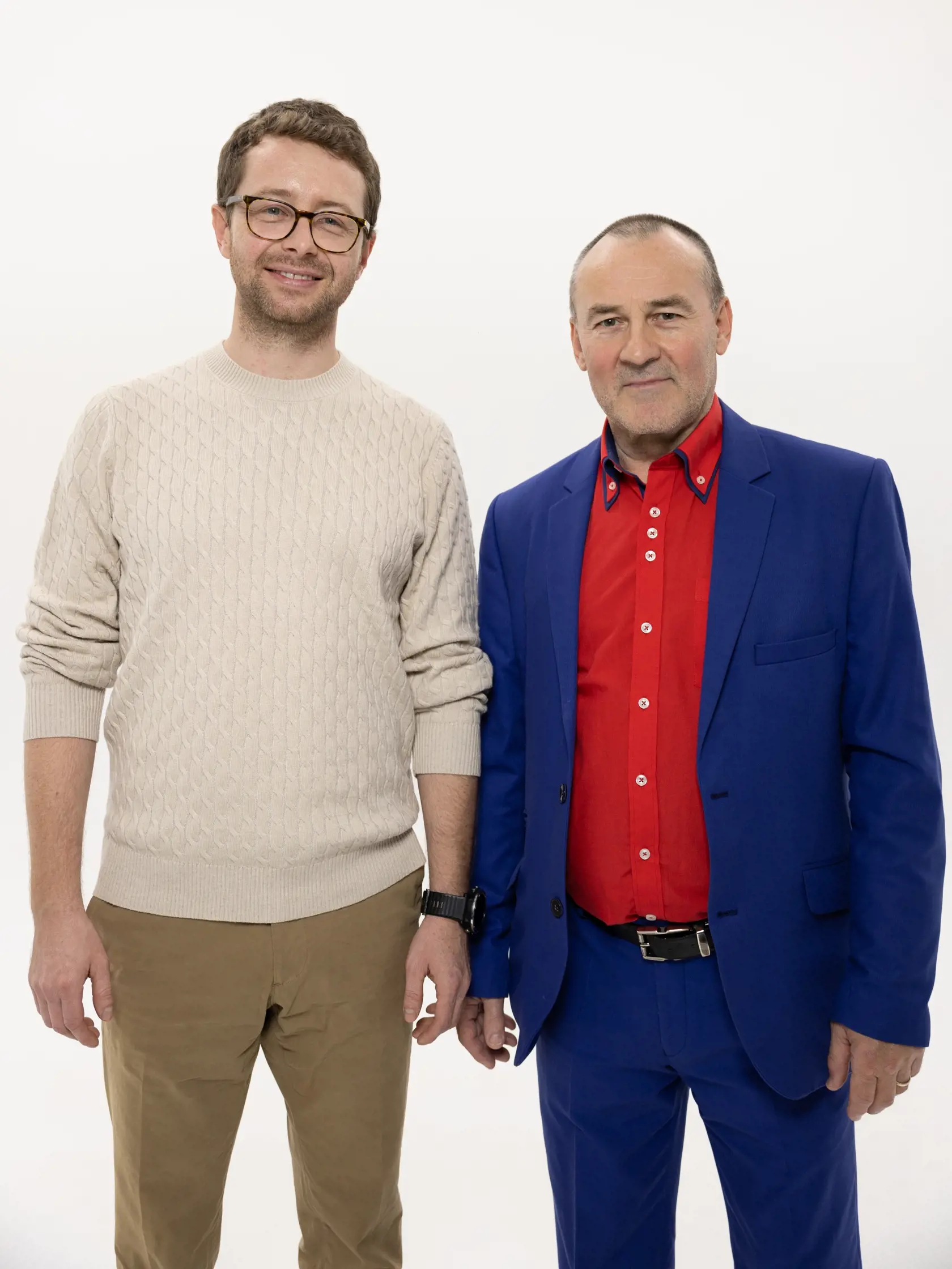 Onkológ Michal Chovaneca pacient pán Július. Nabádajú mužov, aby sa nebáli vyšetrenia.
