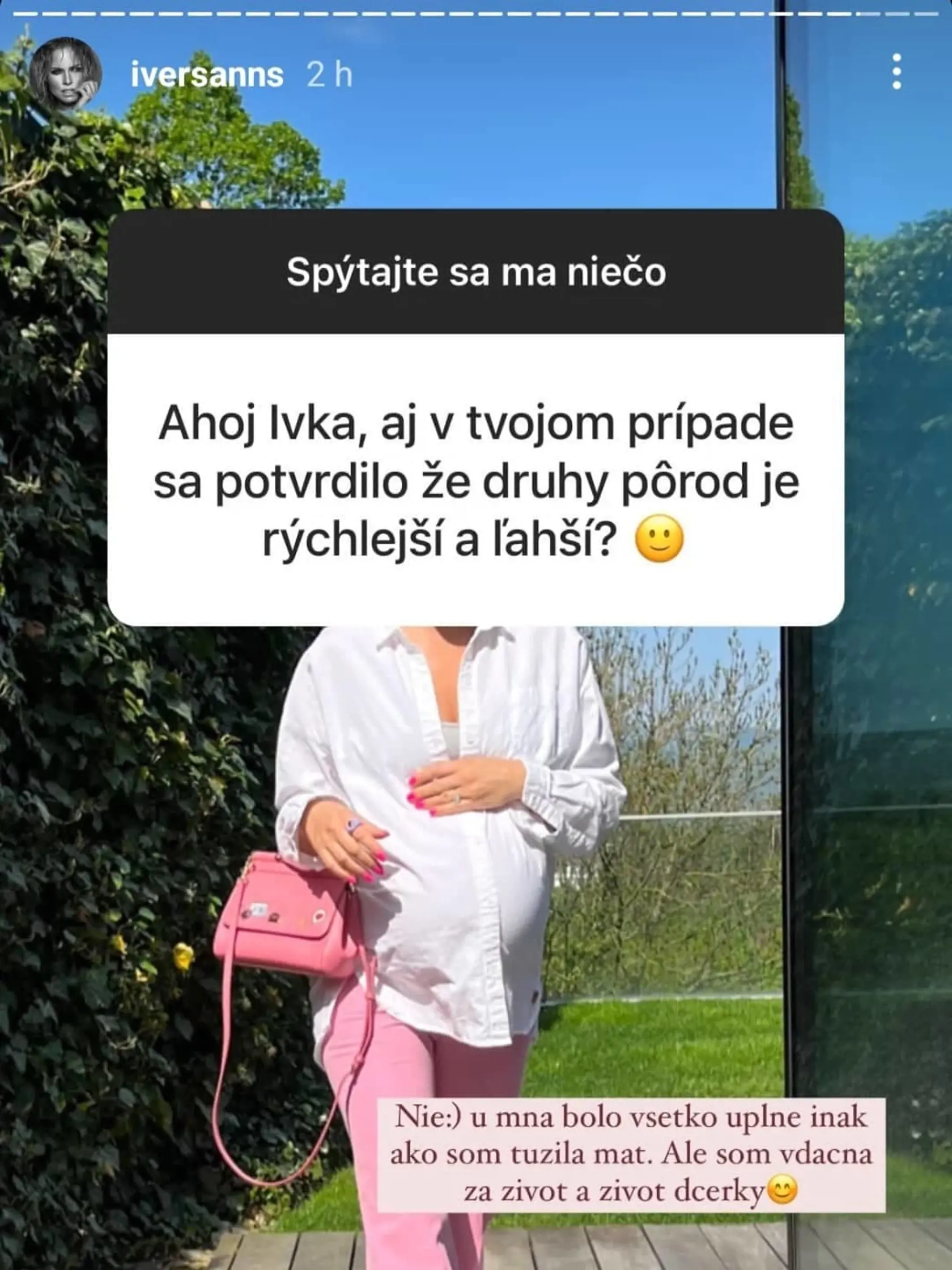 Ivana Gáborík prehovorila o druhom pôrode.