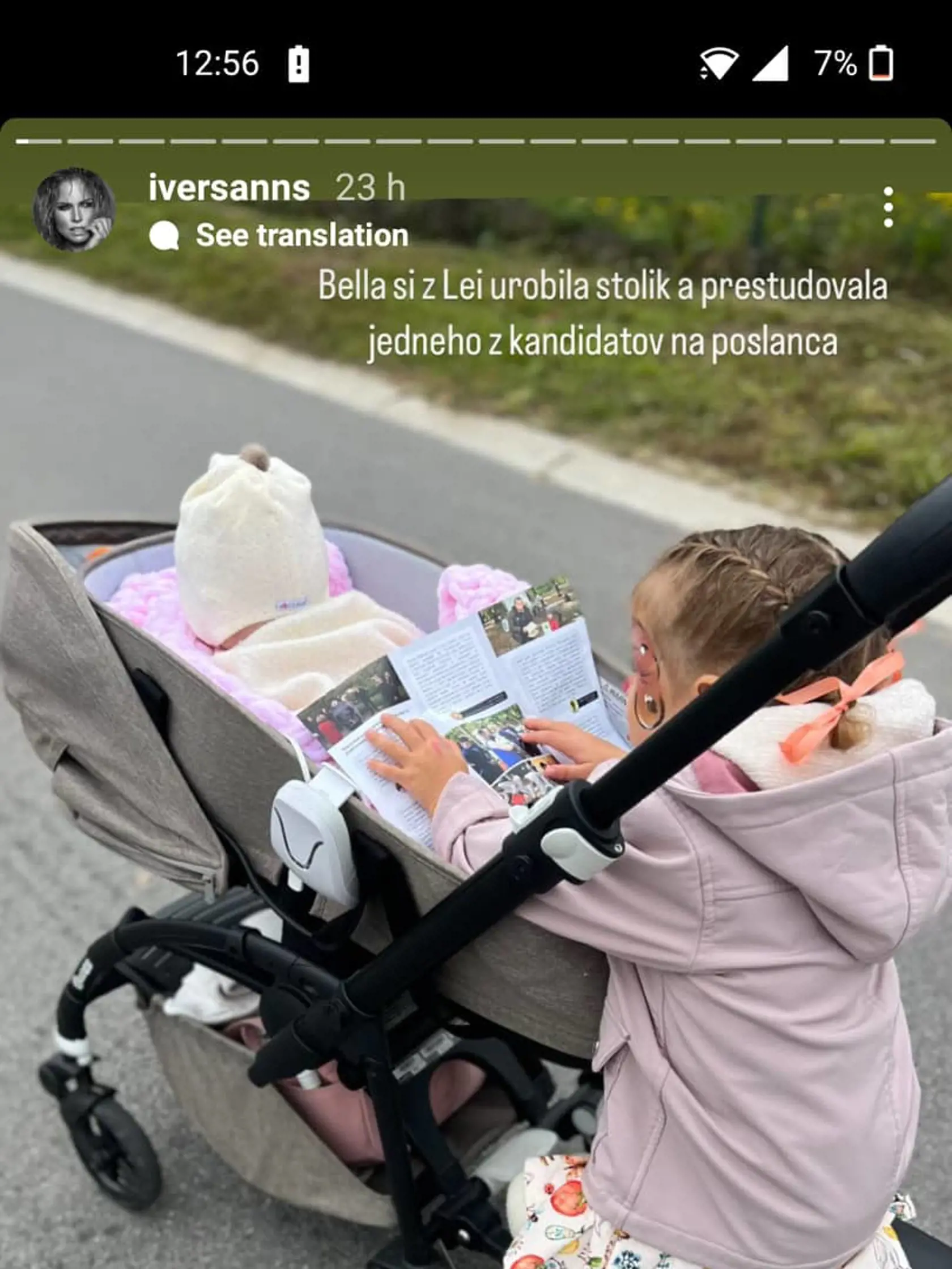 Ivana ukázala dcérky!