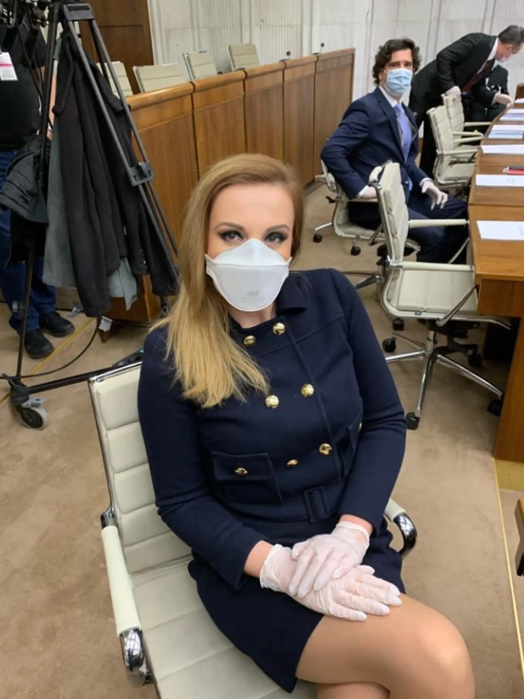 Adriana Pčolinská, manželka exšéfa SIS Vladimíra Pčolinského, už druhé volebné obdobie zarezáva v parlamente.