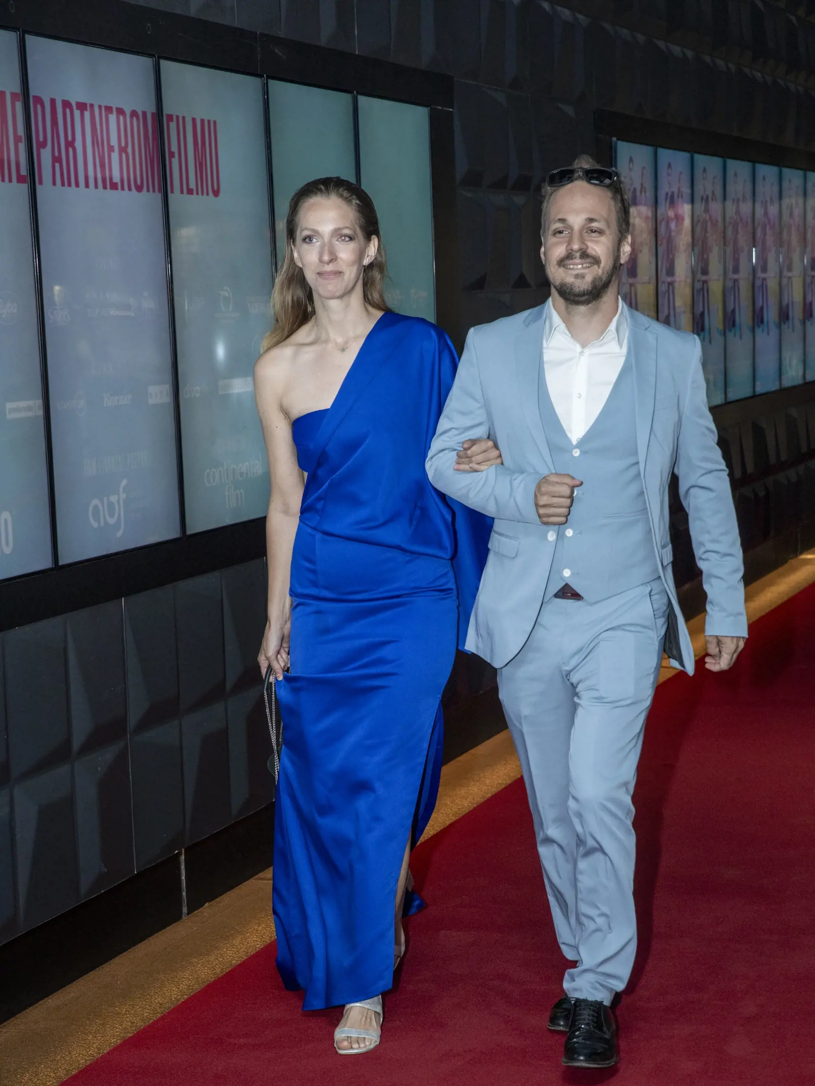 Na snímke je premiéra filmu Kavej v bratislavskom kine Cinemax Bory. Na fotke je režisér Lukáš Zednikovič.