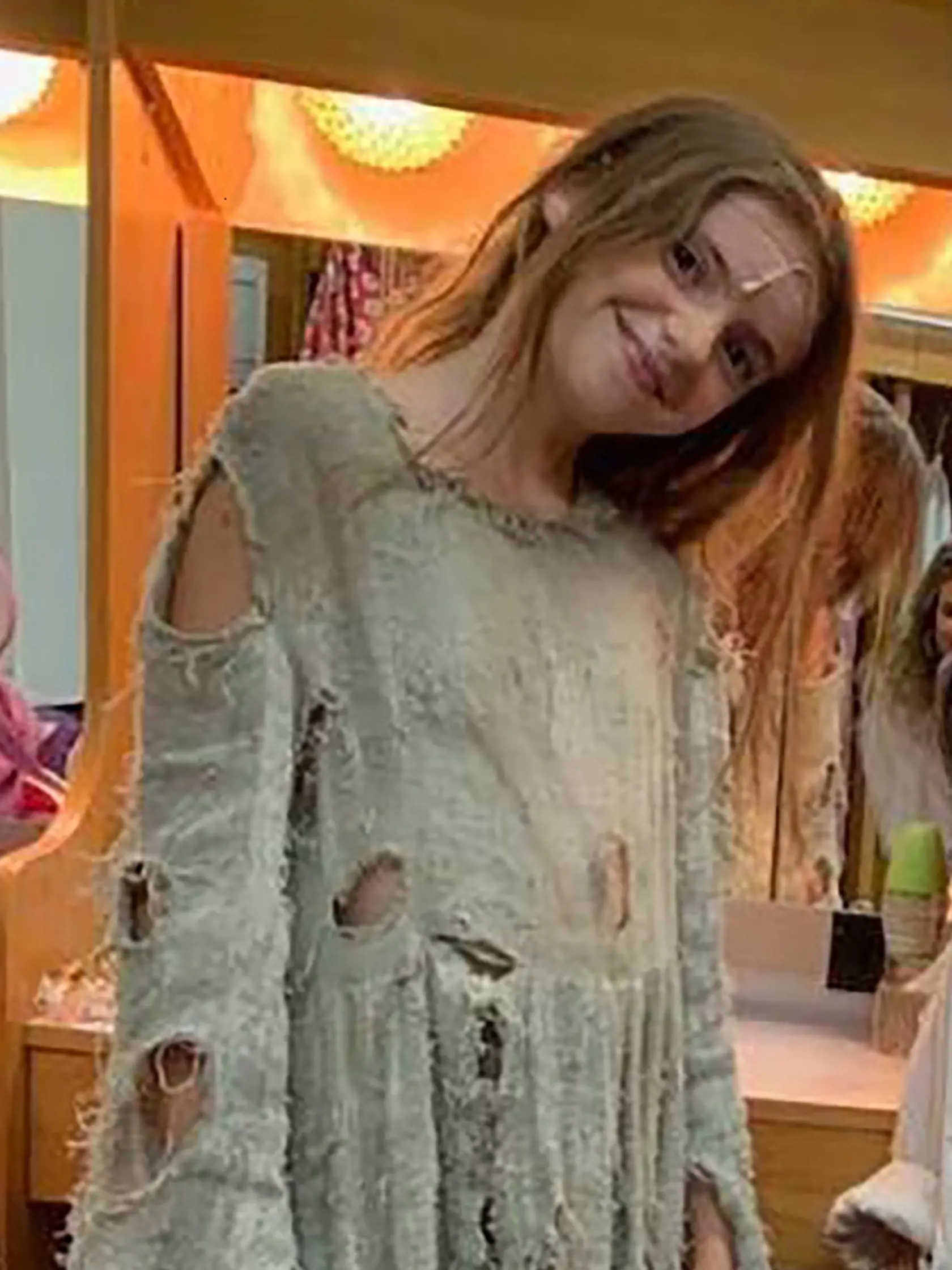 Dotrhaná: Karolína Tkáčová si zahrala v muzikáli Bedári.